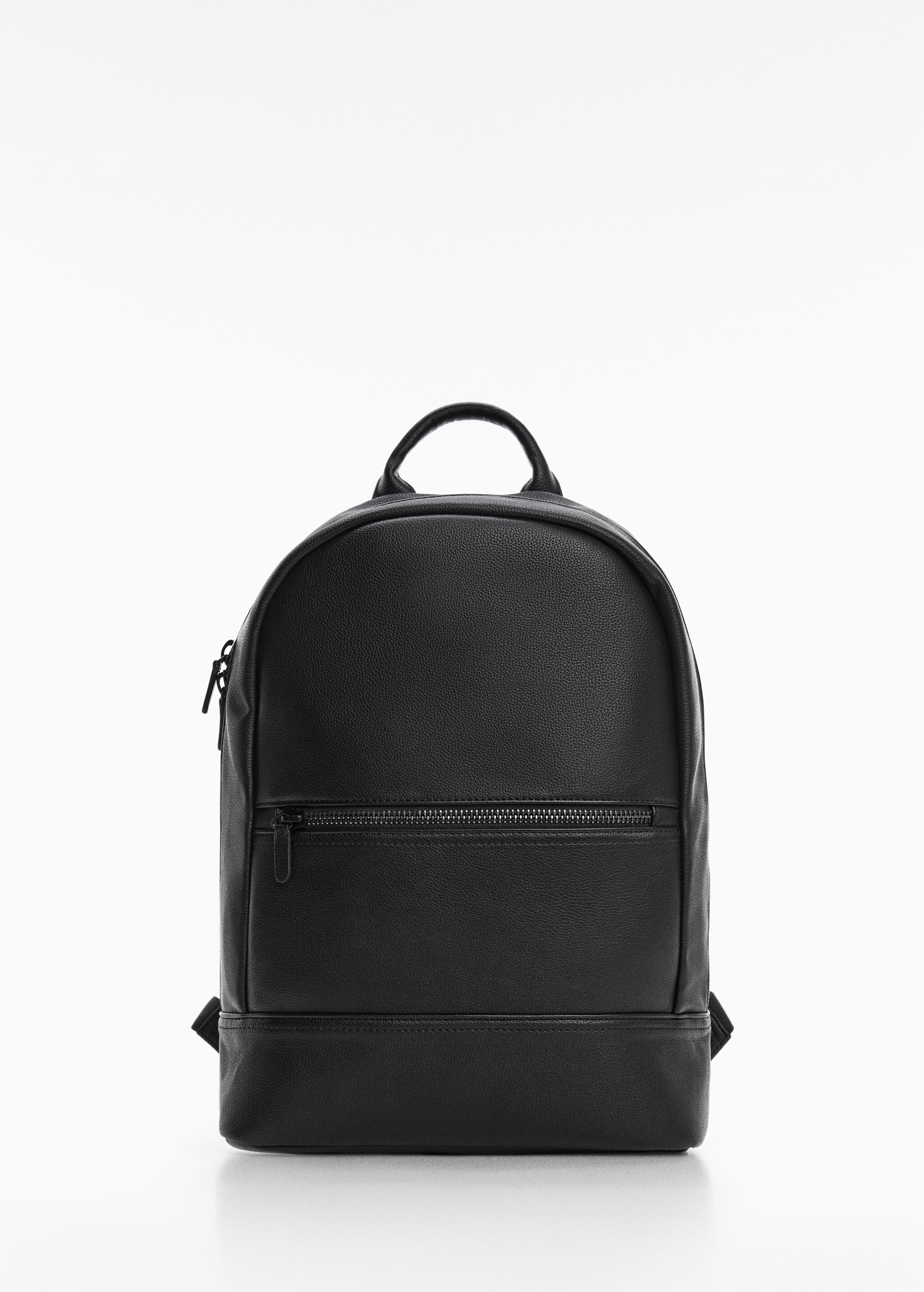Faux leather backpack - Article without model