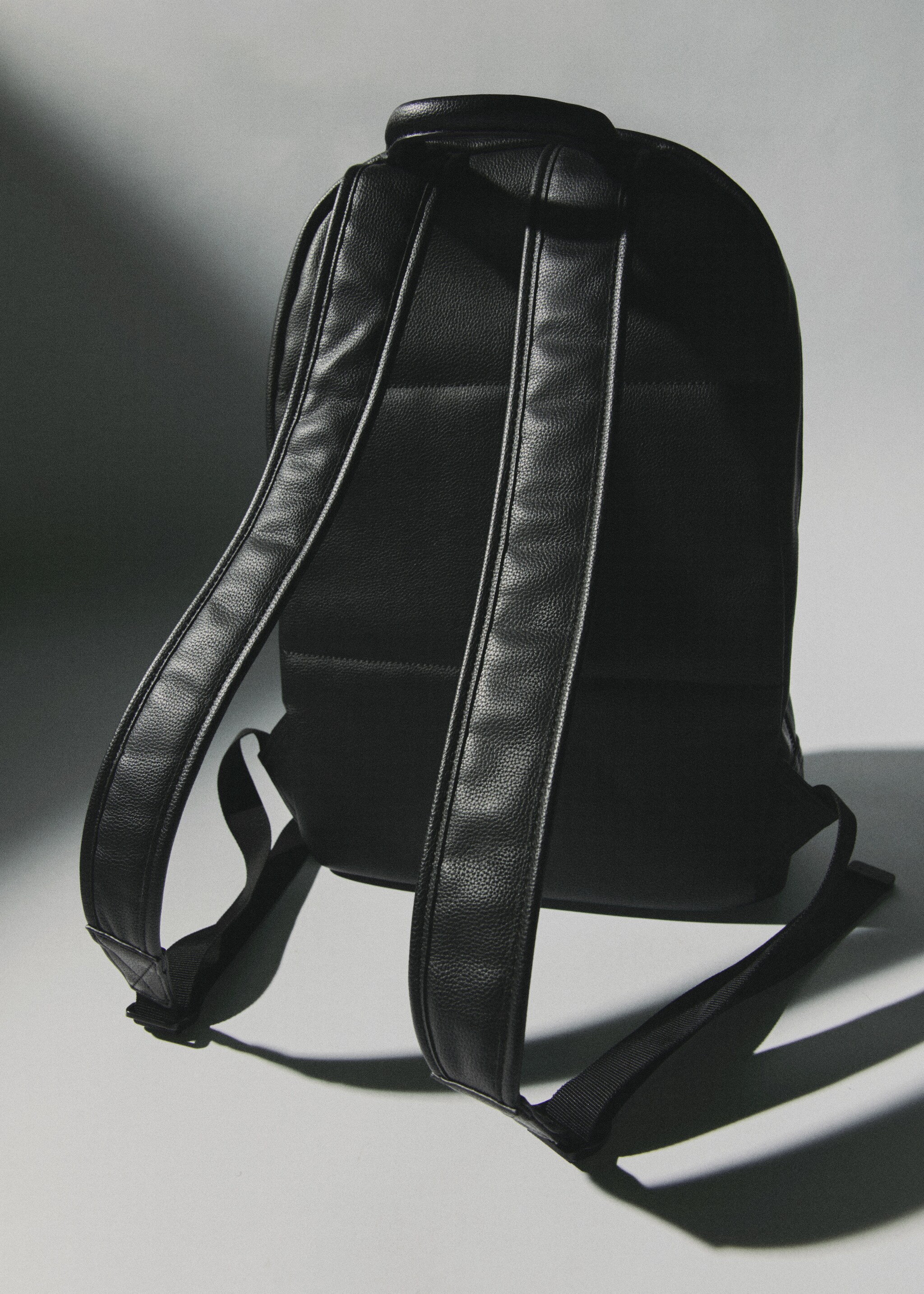 Faux leather backpack - Details of the article 9