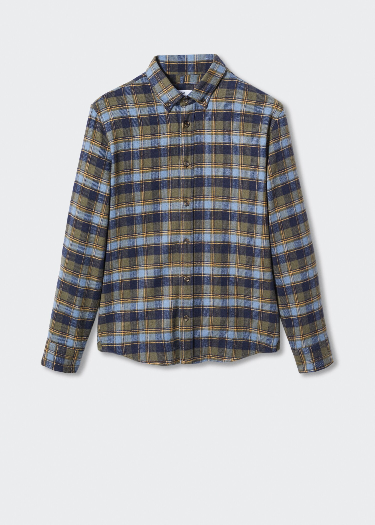 Checked flannel shirt - Article without model