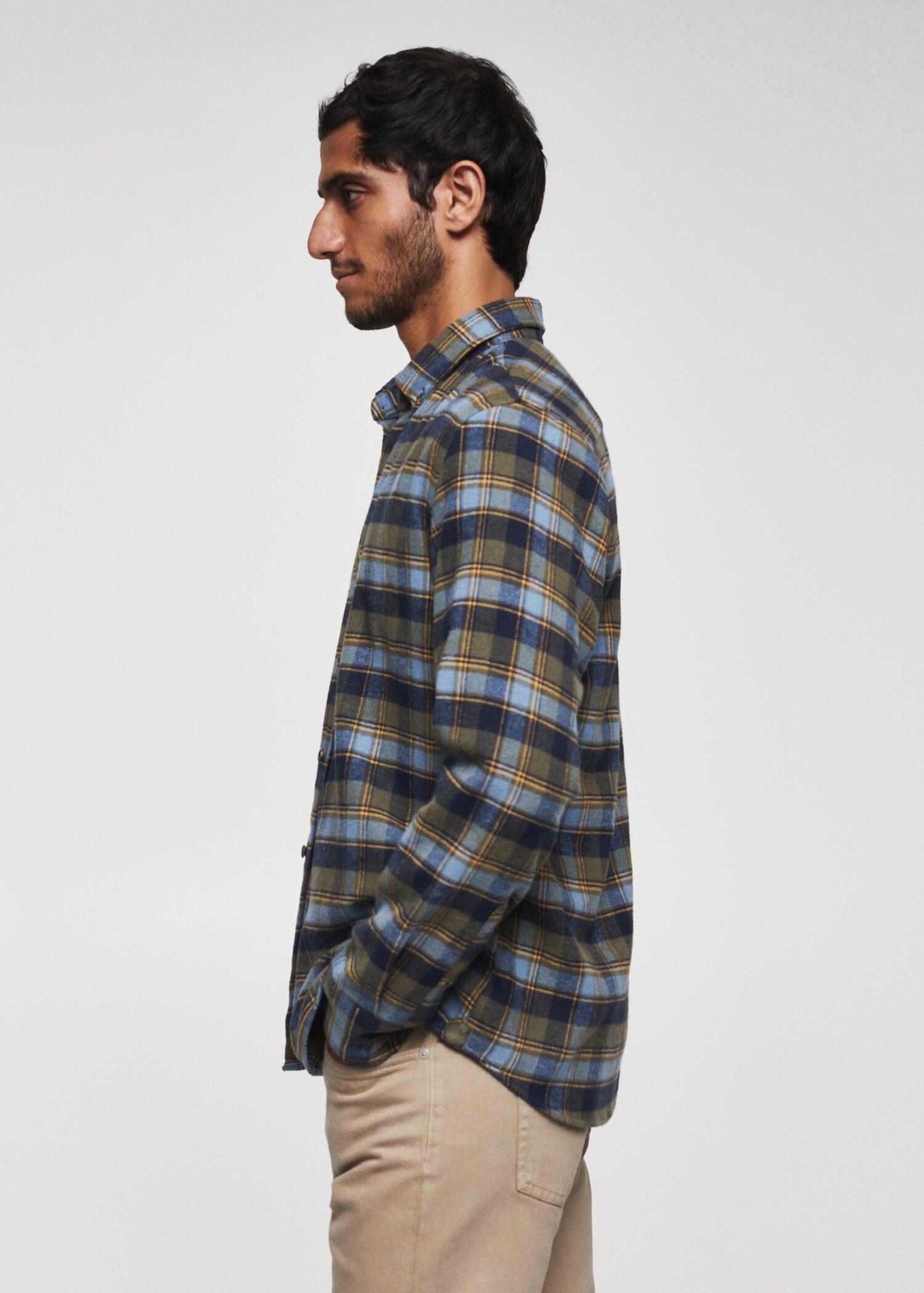 Checked flannel shirt - Details of the article 6