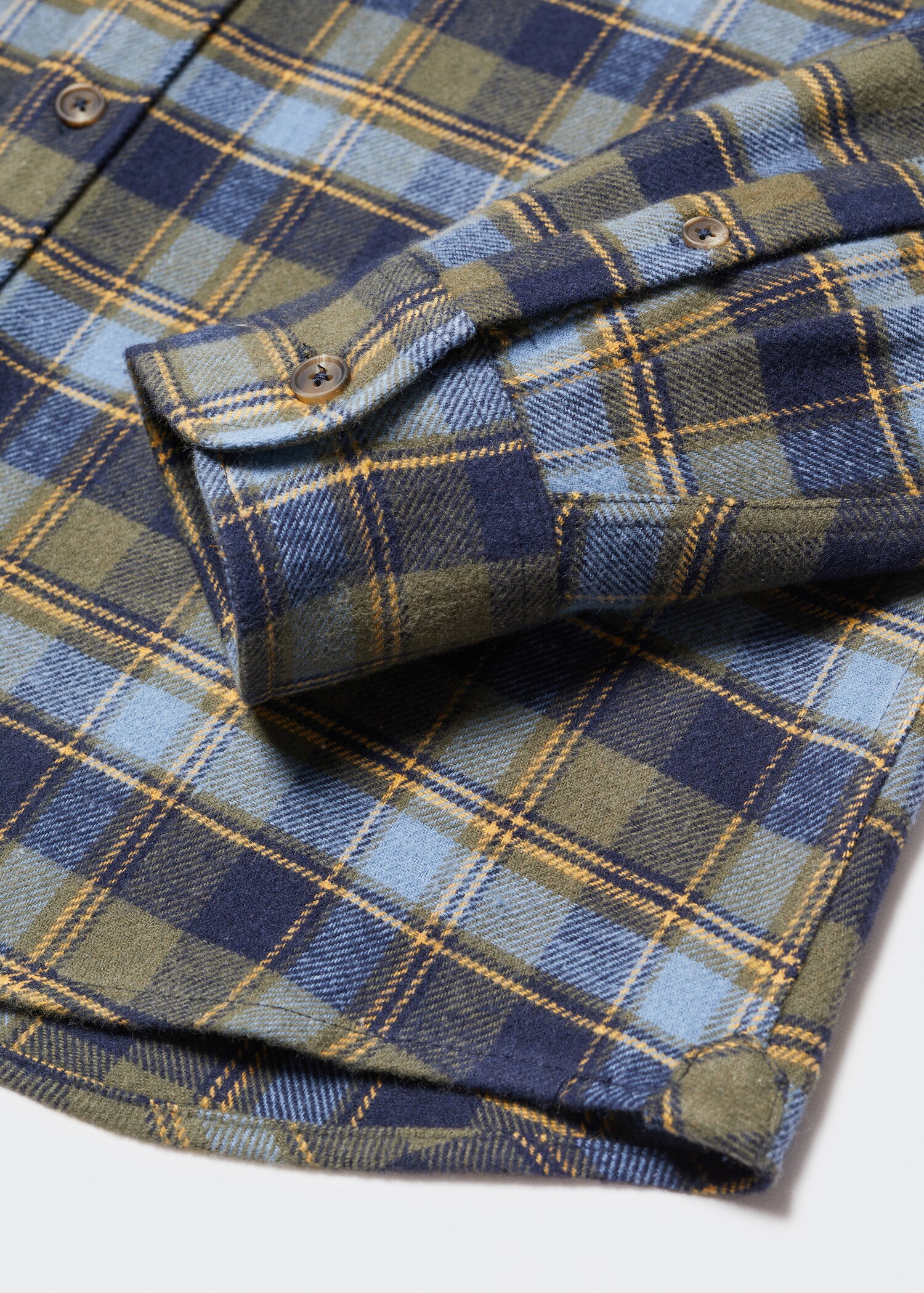 Checked flannel shirt - Details of the article 8