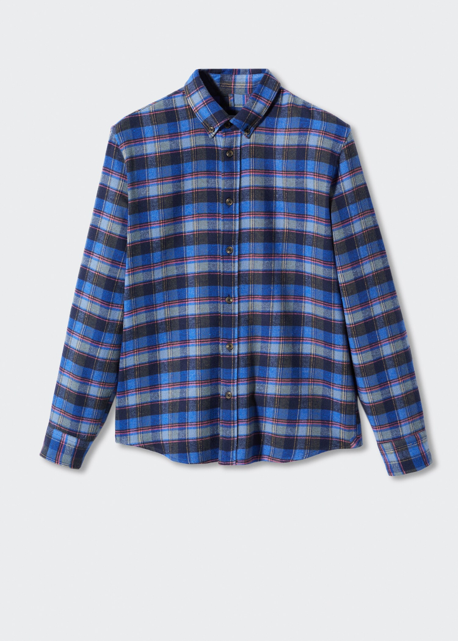 Checked flannel shirt - Article without model