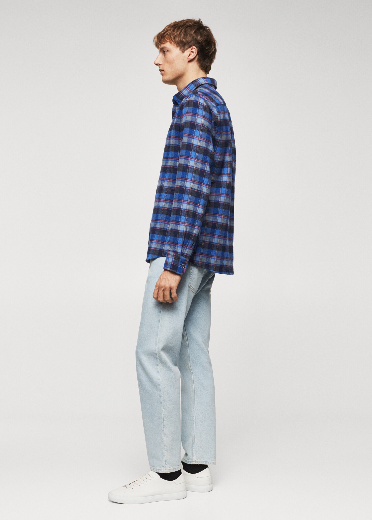 Checked flannel shirt - Details of the article 6