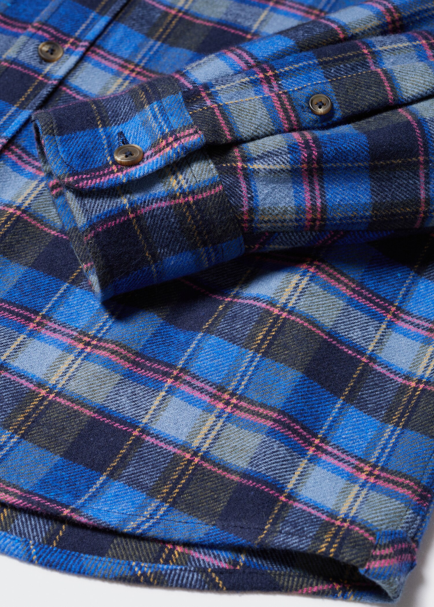 Checked flannel shirt - Details of the article 8