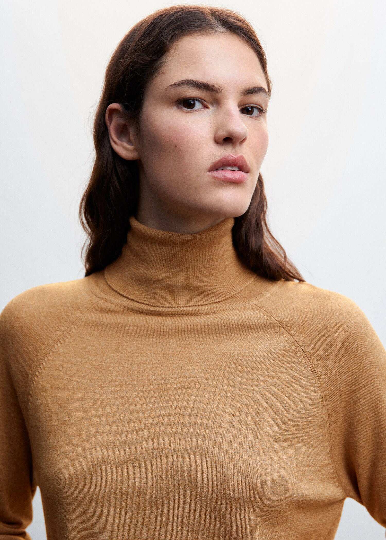 Pull-over maille fine col roulé - Détail de l'article 1