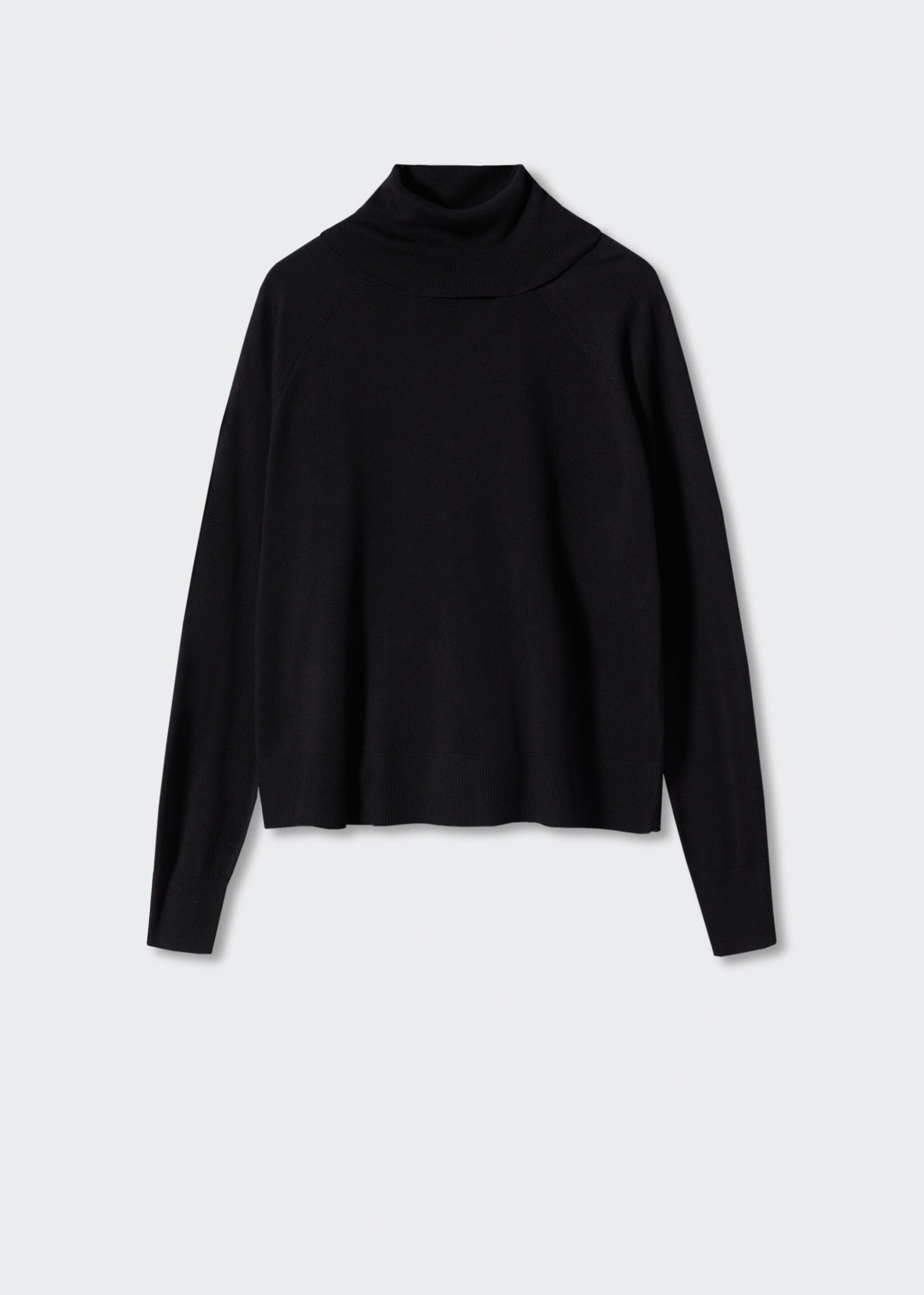 Fine-knit turtleneck sweater - Article without model