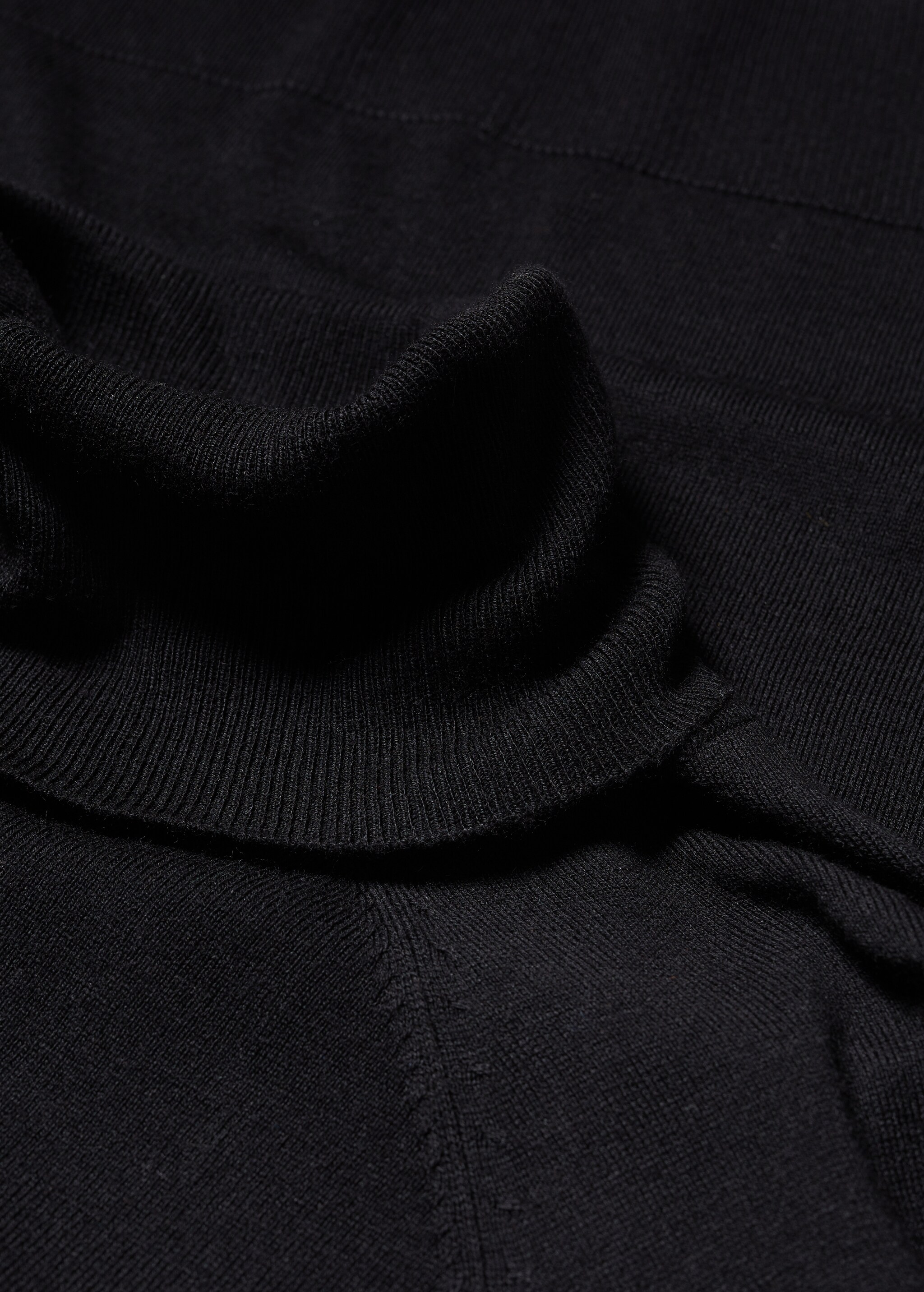 Fine-knit turtleneck sweater - Details of the article 8