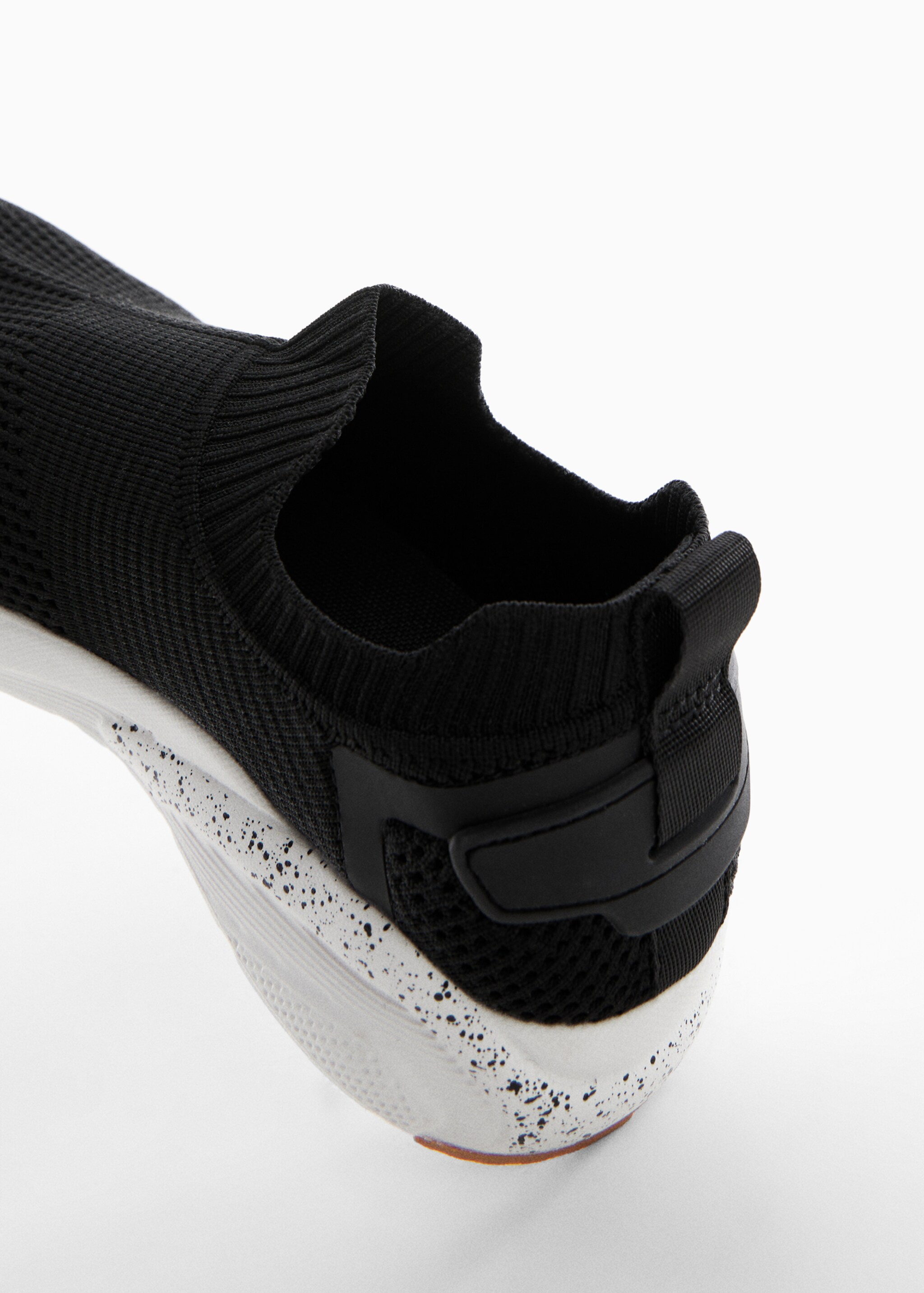 Sock sneakers - Details of the article 1, Black. Ref: 47051270-00.