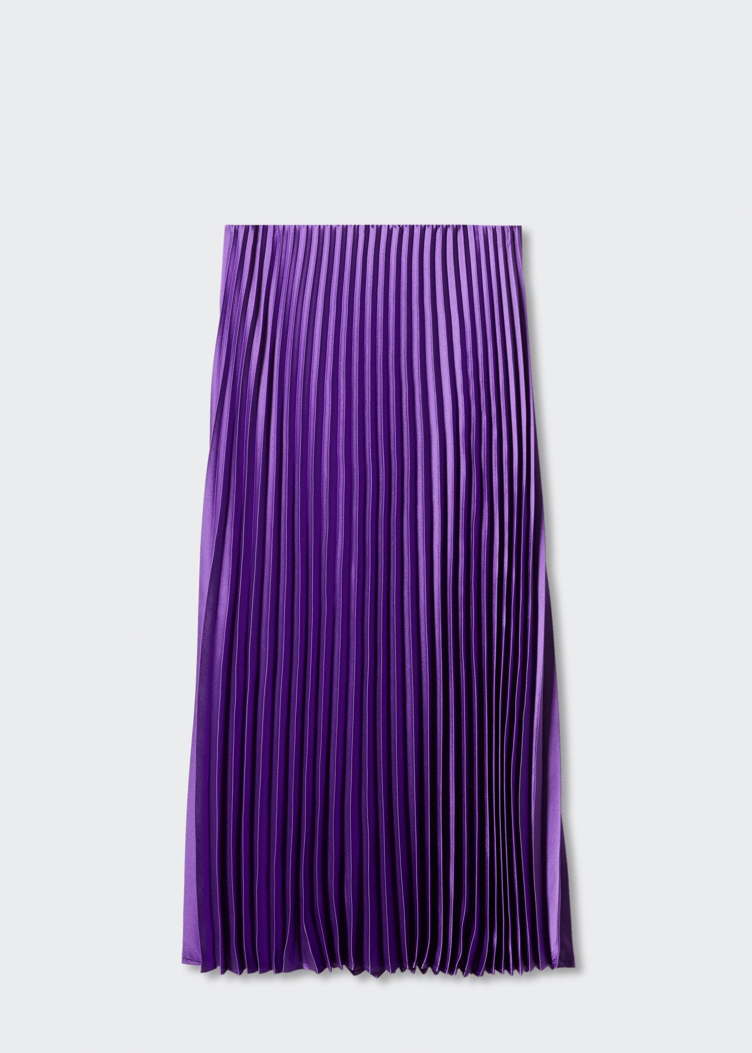 Satin pleated skirt - Article without model