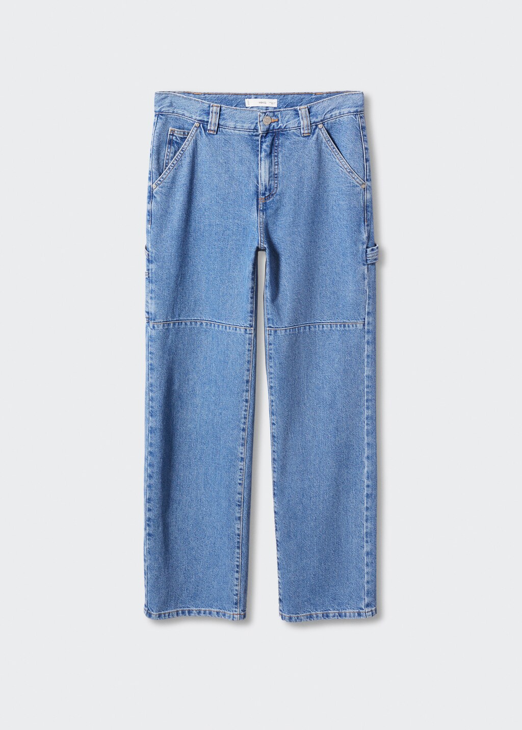 ★JEMUT☆MARBLE CARPENTER WIDE DENIM PANTS★ JEMUT】24SS☆ Marble Carpenter Wide Denim Pants (Jemut