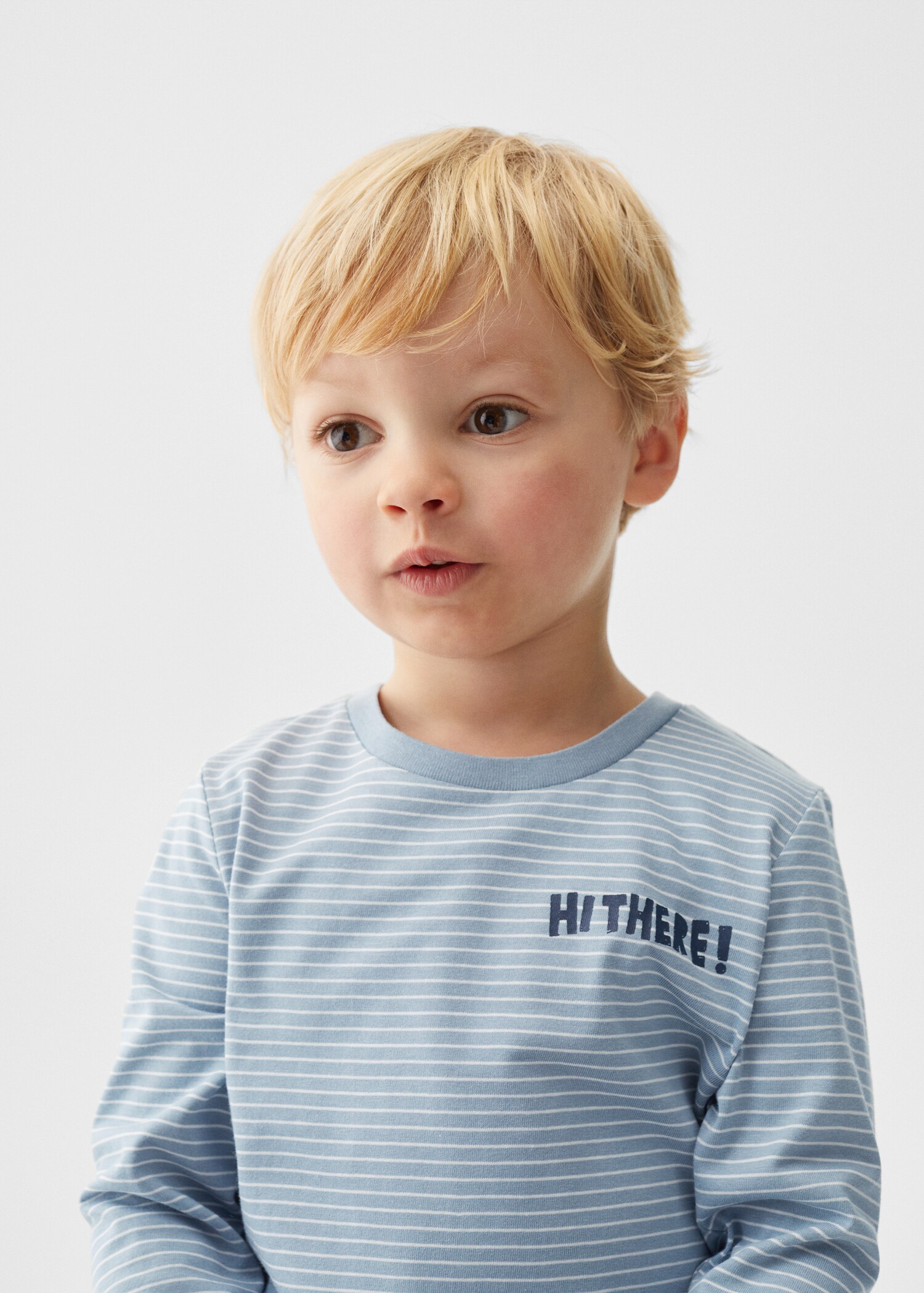 Striped long sleeves t-shirt - Details of the article 1