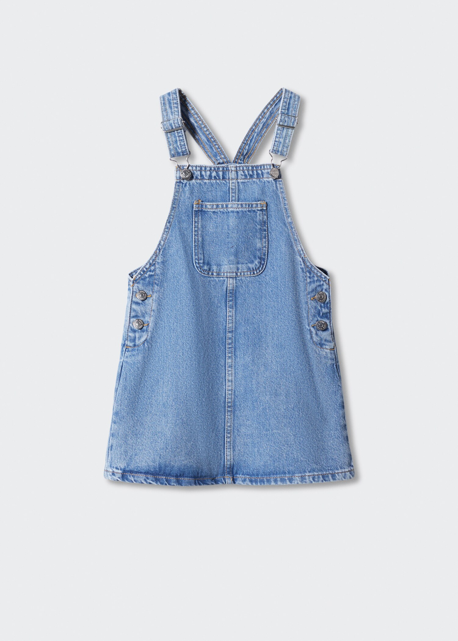 Sarafan din denim cu buzunar - Articol fără model