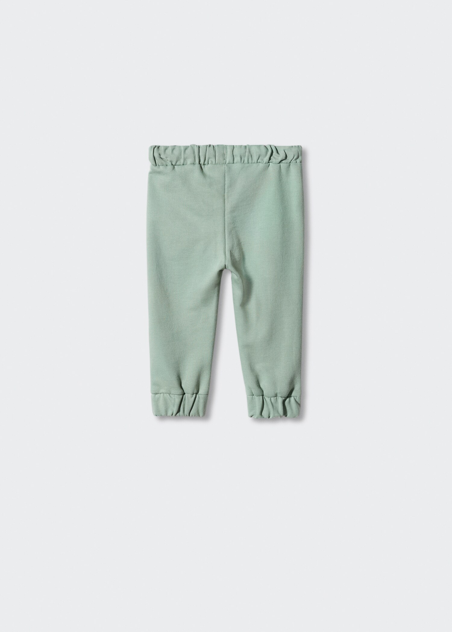 Printed jogger pants - Reverse of the article