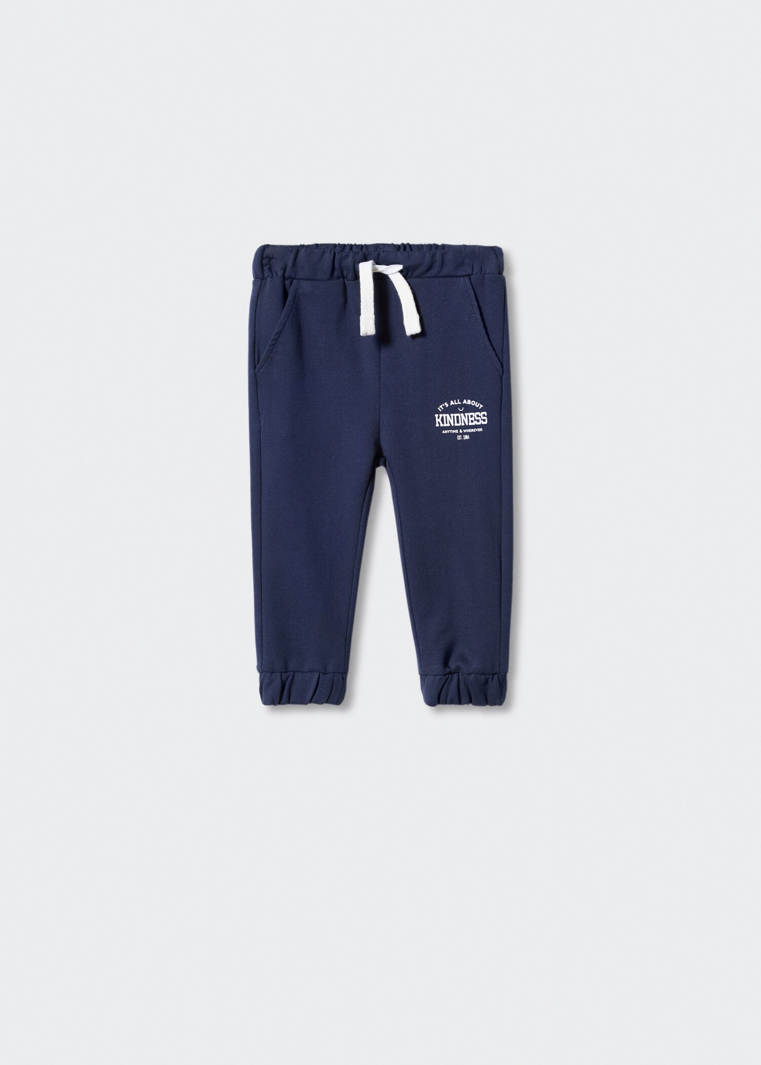 Printed jogger pants - Article without model