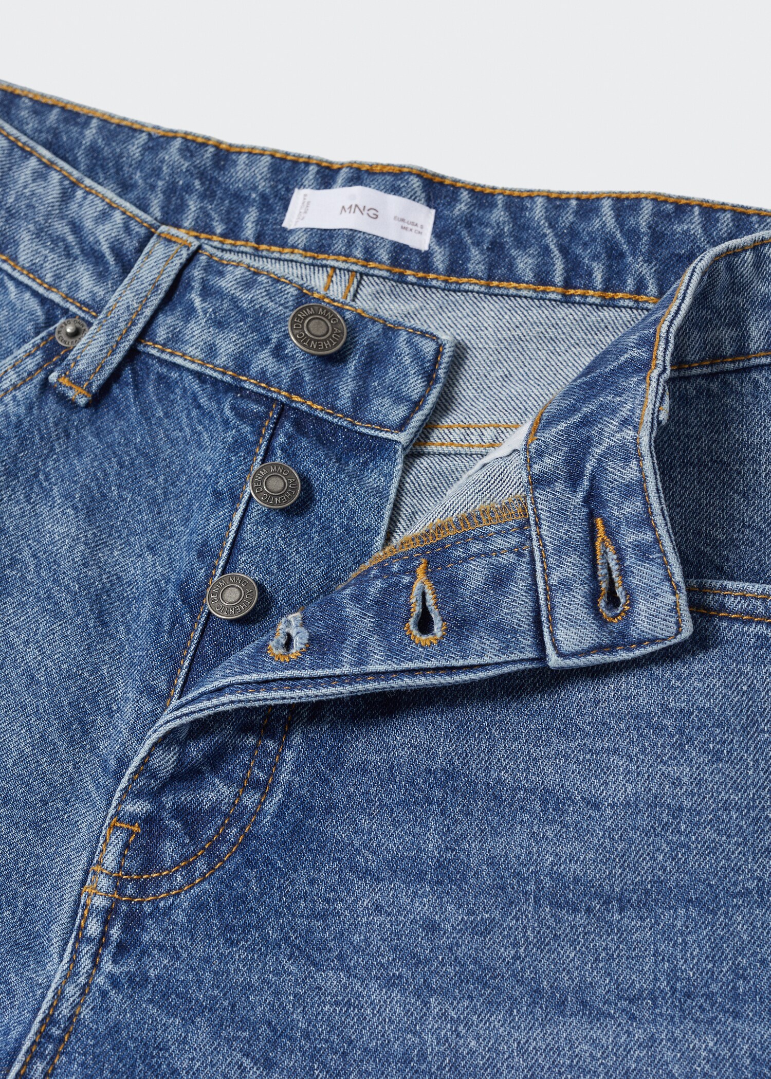 Jeans tapered-fit botones - Detalle del artículo 8