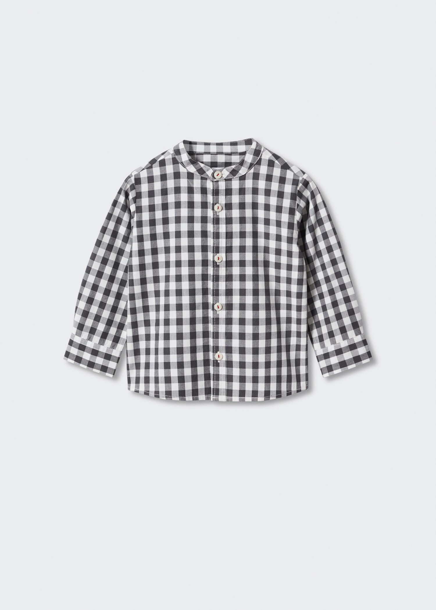 Camicia cotone quadri - Articolo senza modello