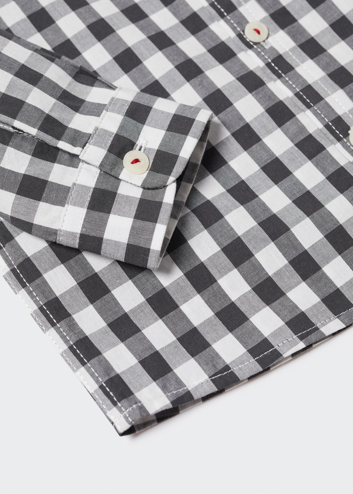 Camicia cotone quadri - Dettaglio dell'articolo 0
