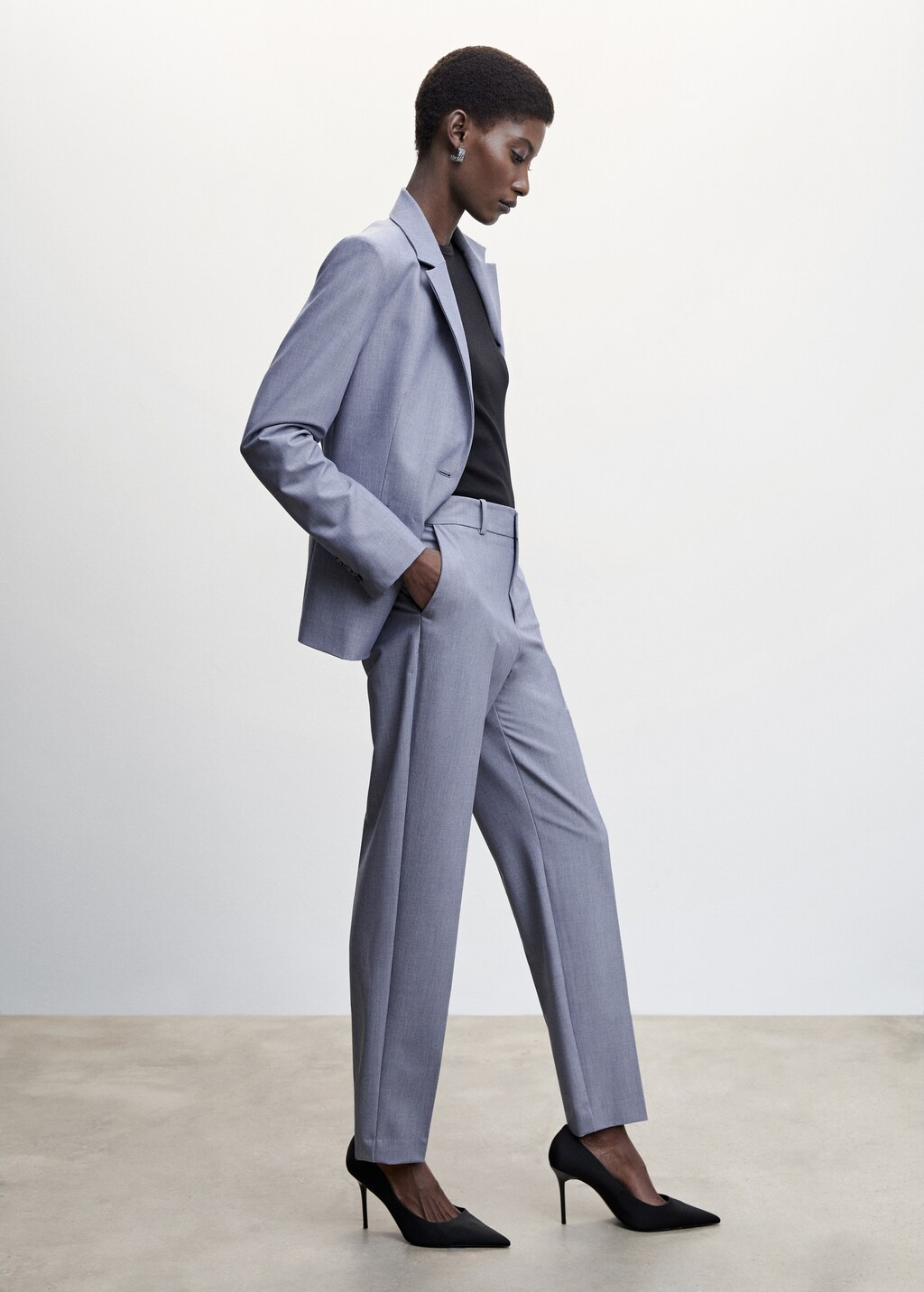 Straight suit trousers Women MANGO OUTLET Sweden