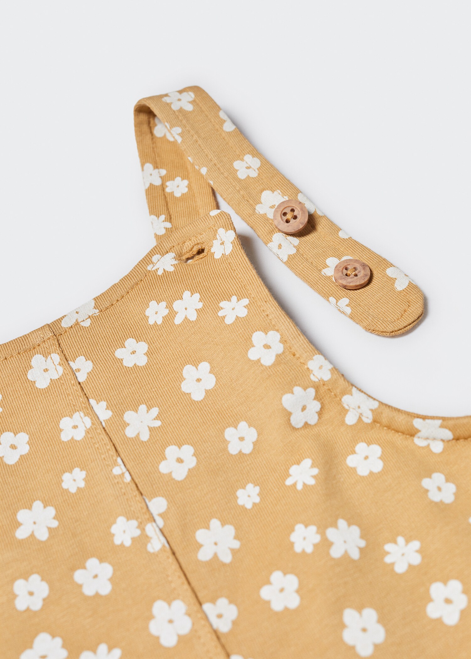 Floral print dungarees - Details of the article 8