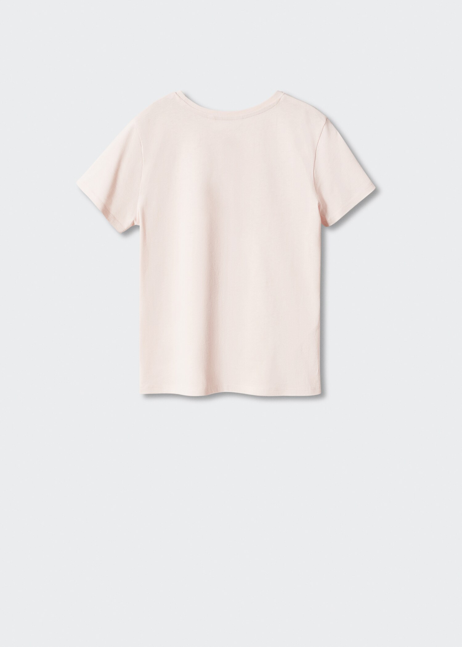 T-Shirt mit aufgedruckter Zeichnung - Rückseite des Artikels