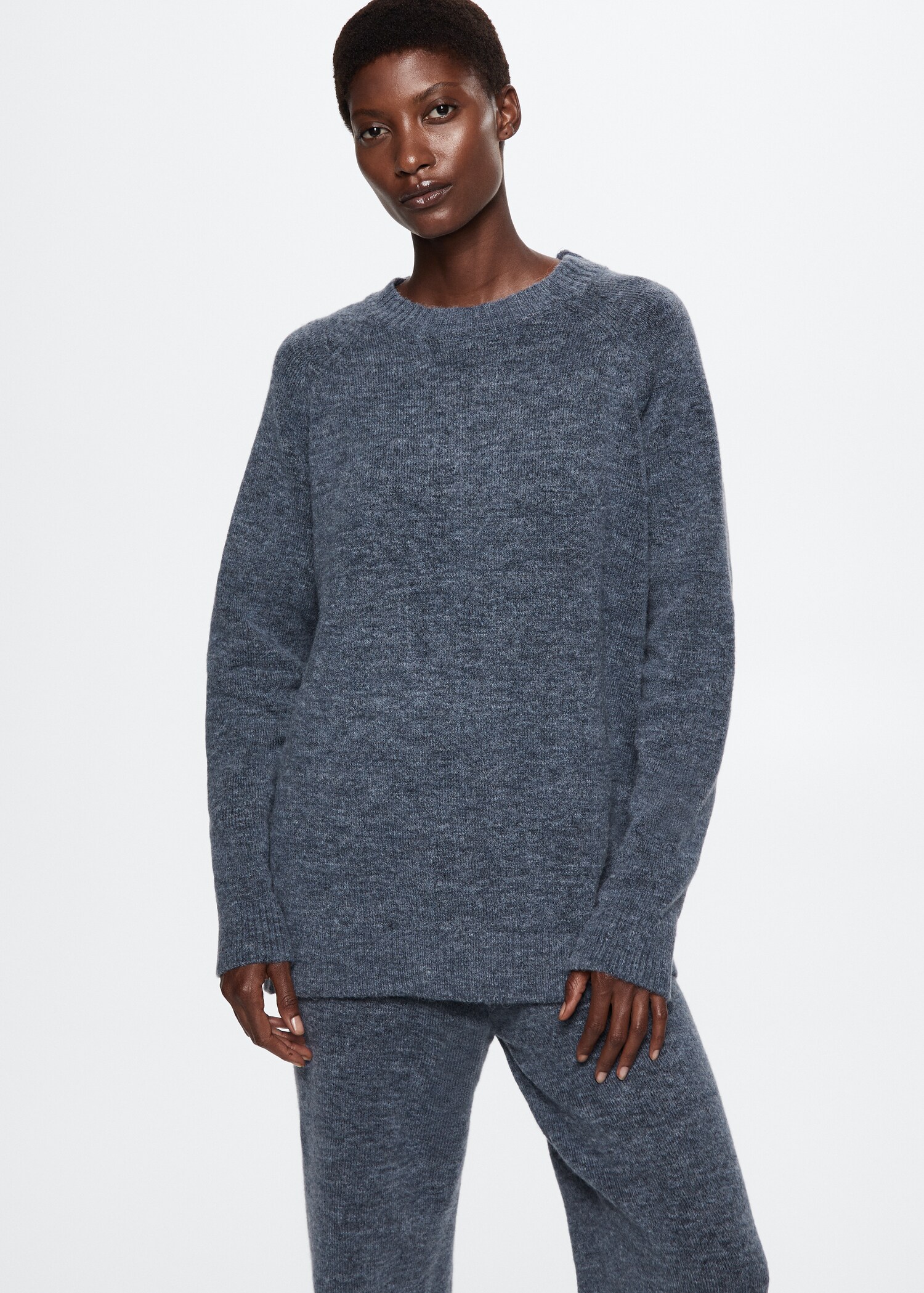 Oversize knit sweater - Medium plane