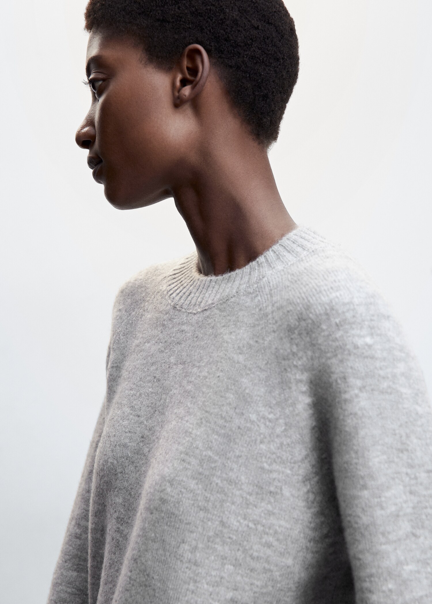 Oversize knit sweater - Details of the article 1