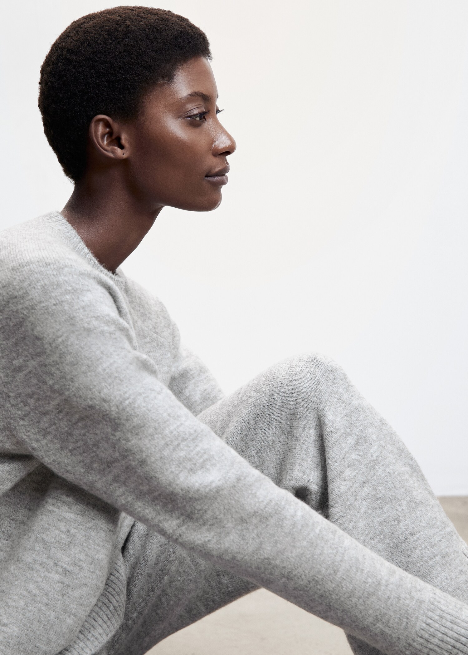 Oversize knit sweater - Details of the article 2