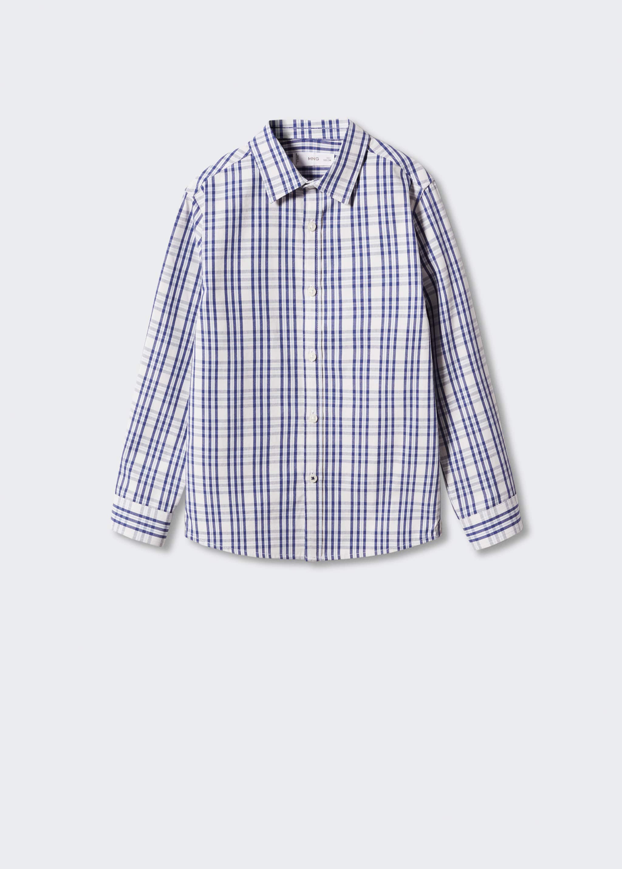 Checked print shirt - Article without model
