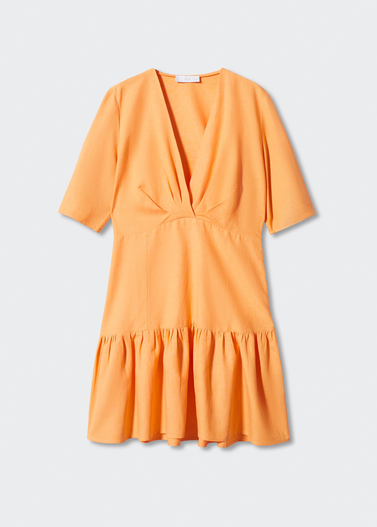 Fluted hem dress - Article without model