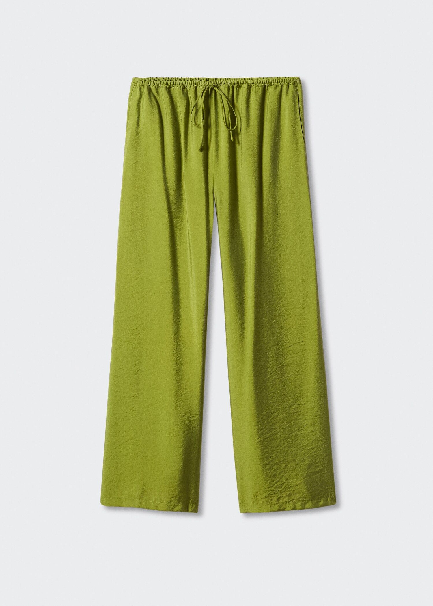 Satin palazzo pants - Article without model