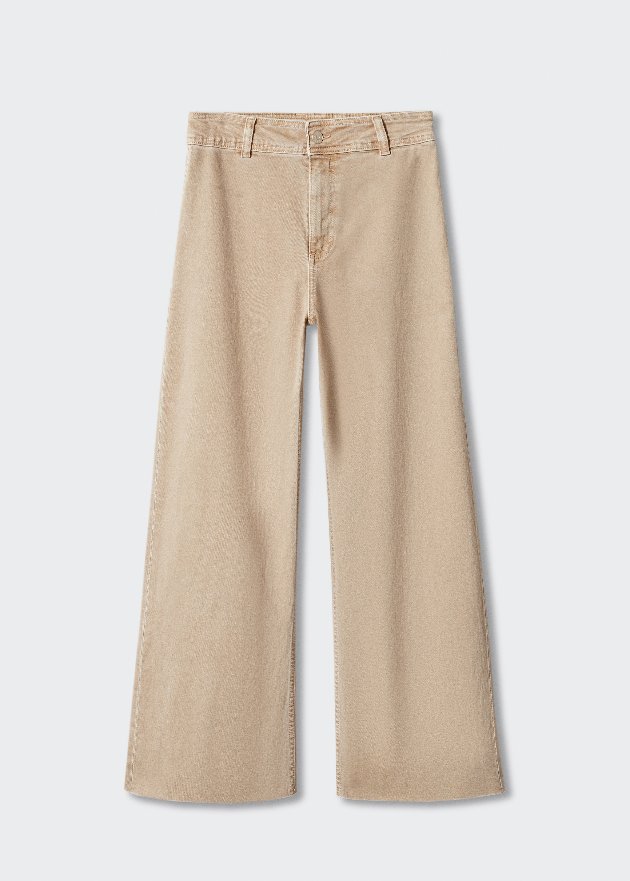 Culotte-Jeans mit hohem Bund - Artikel ohne Model