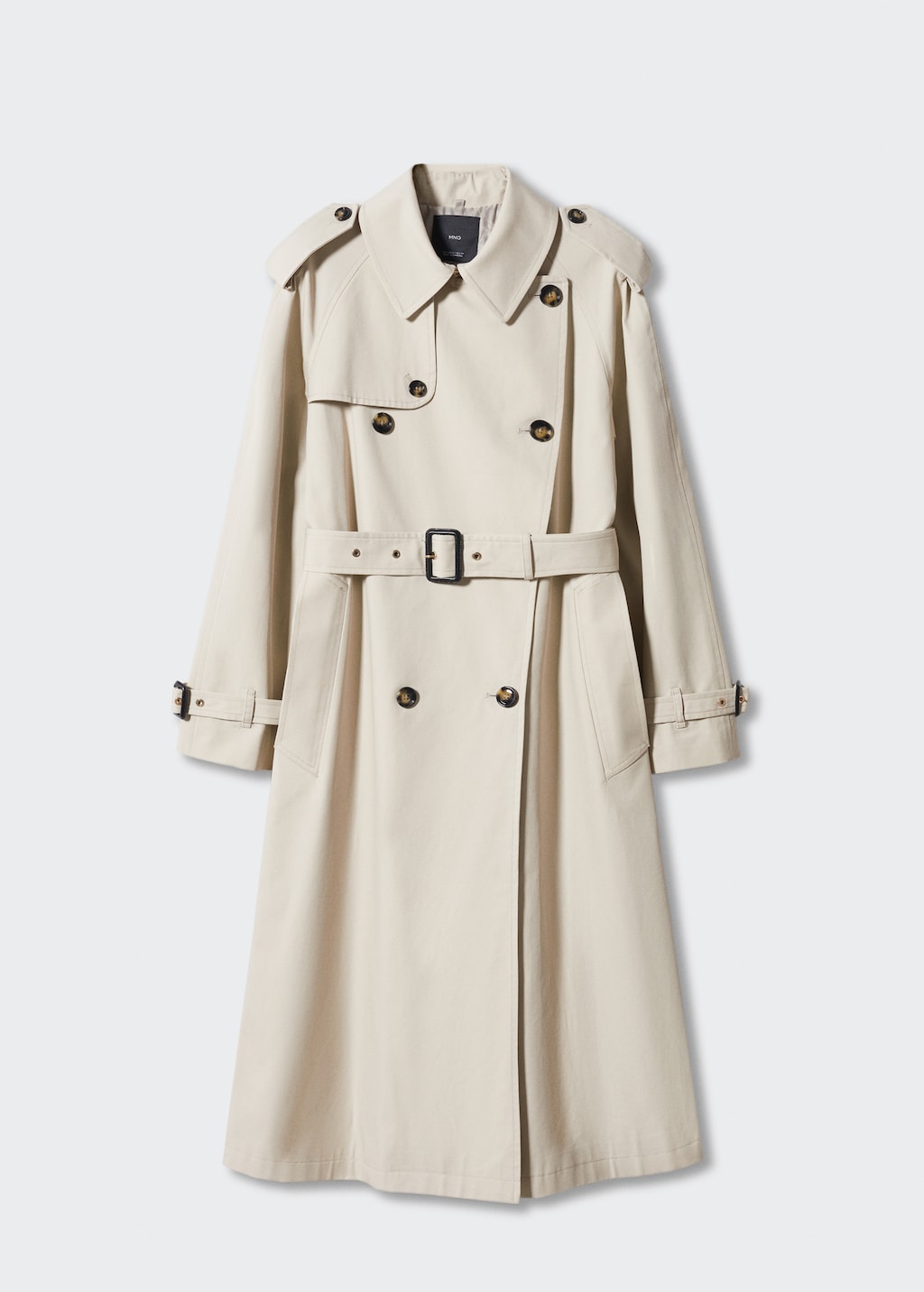 Trench coton ceinture