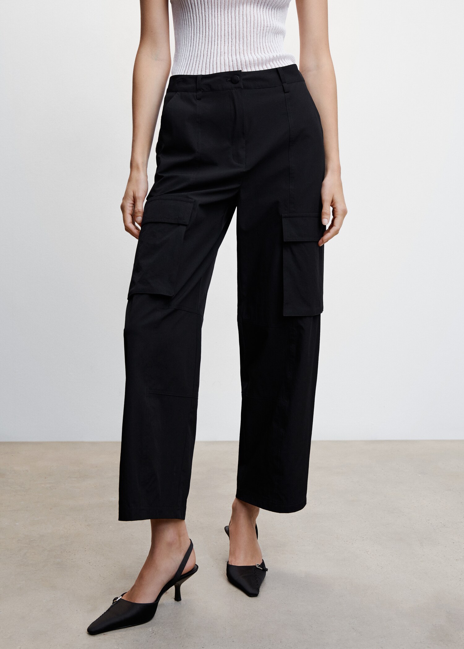 Cargo pants with pocket - Medium plane
