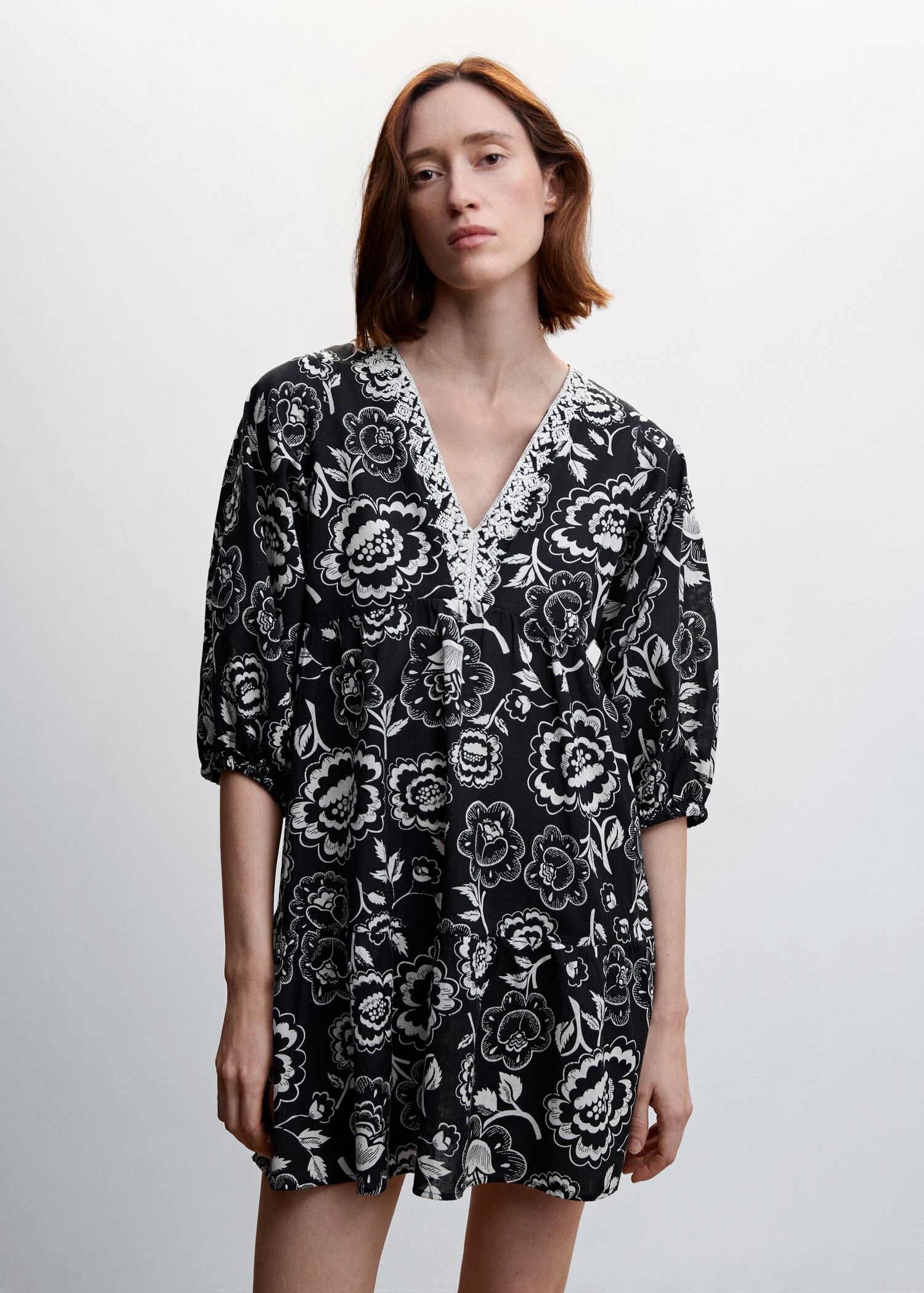 Vestito stampa floreale - Piano medio