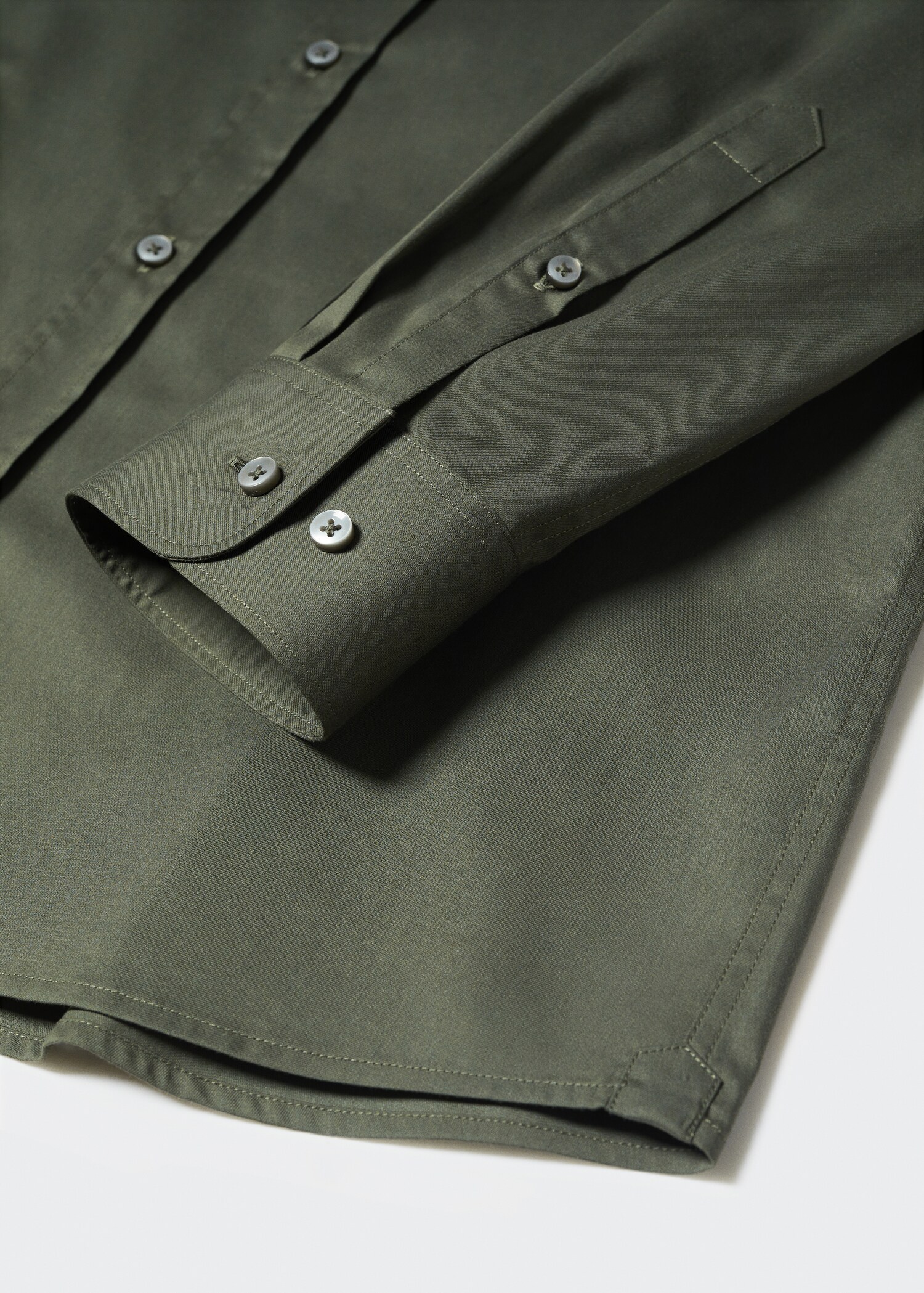 Cotton slim-fit t-shirt - Details of the article 8