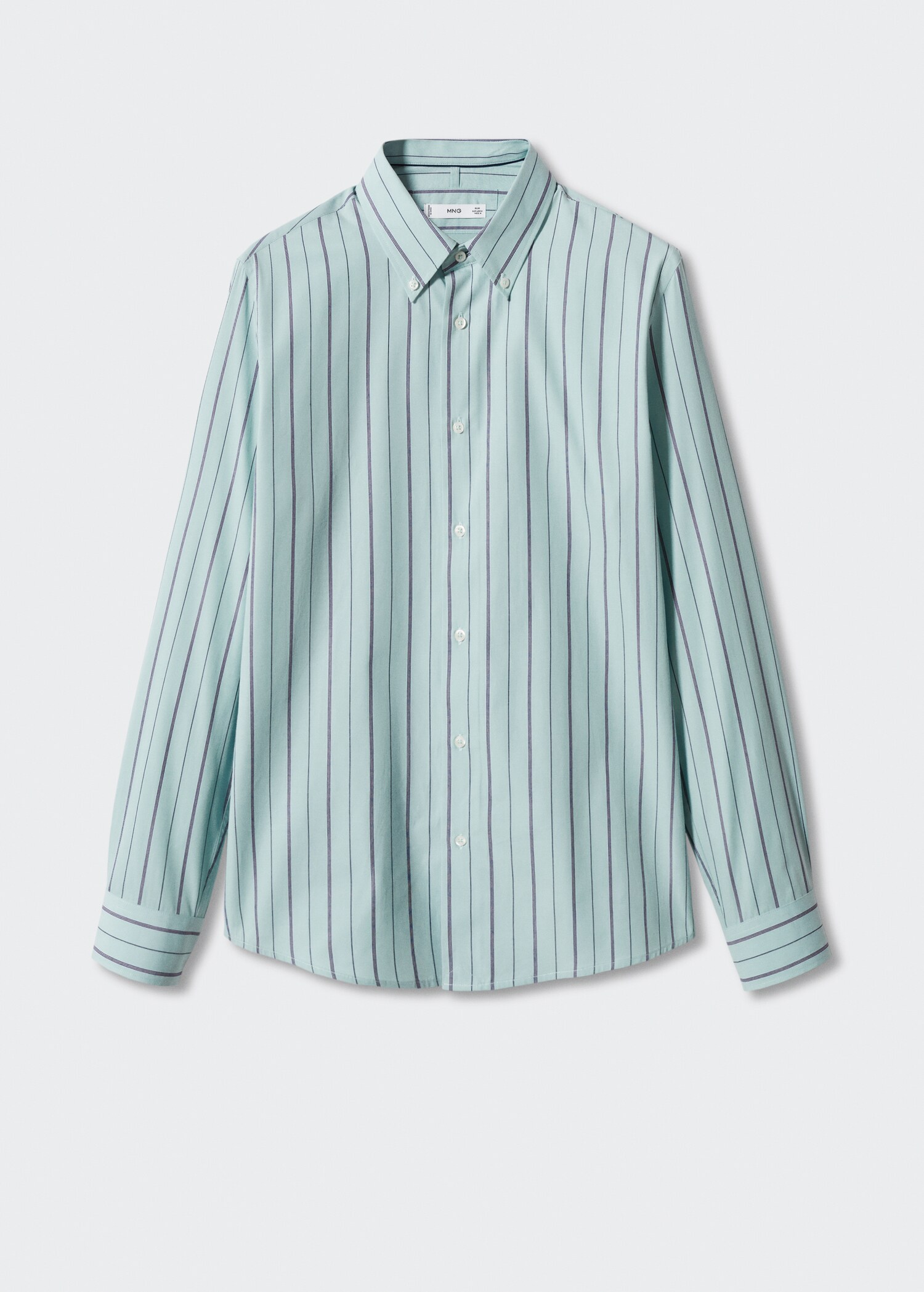 Camisa slim fit cotó ratlles - Article sense model