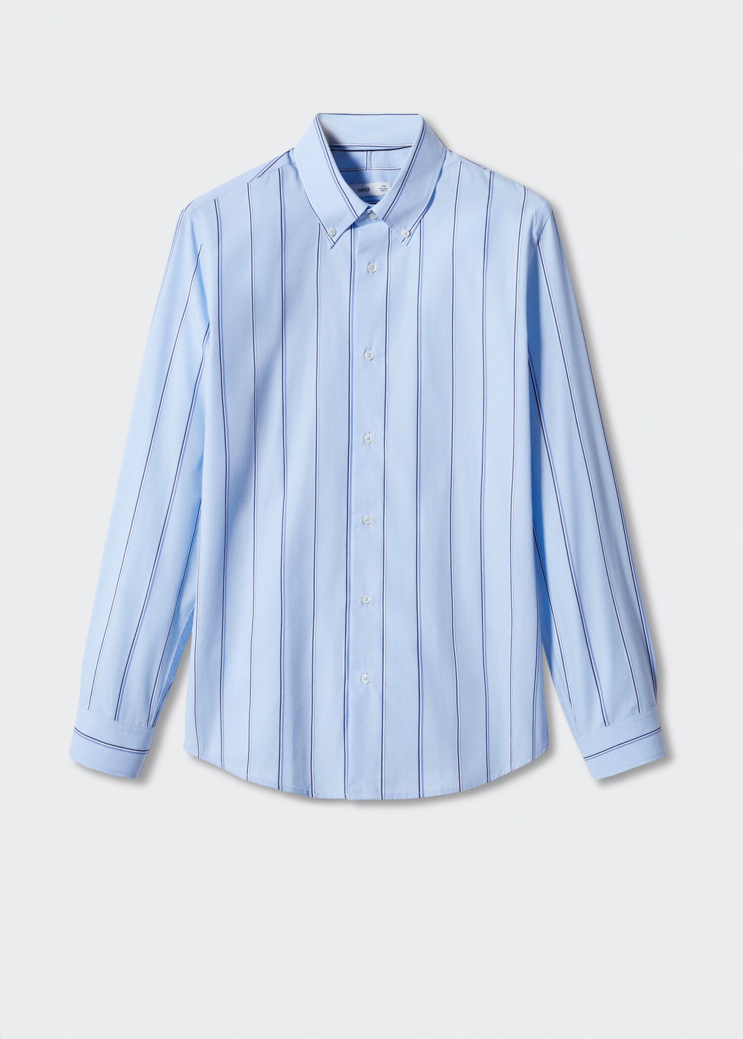 Camisa slim fit cotó ratlles - Article sense model