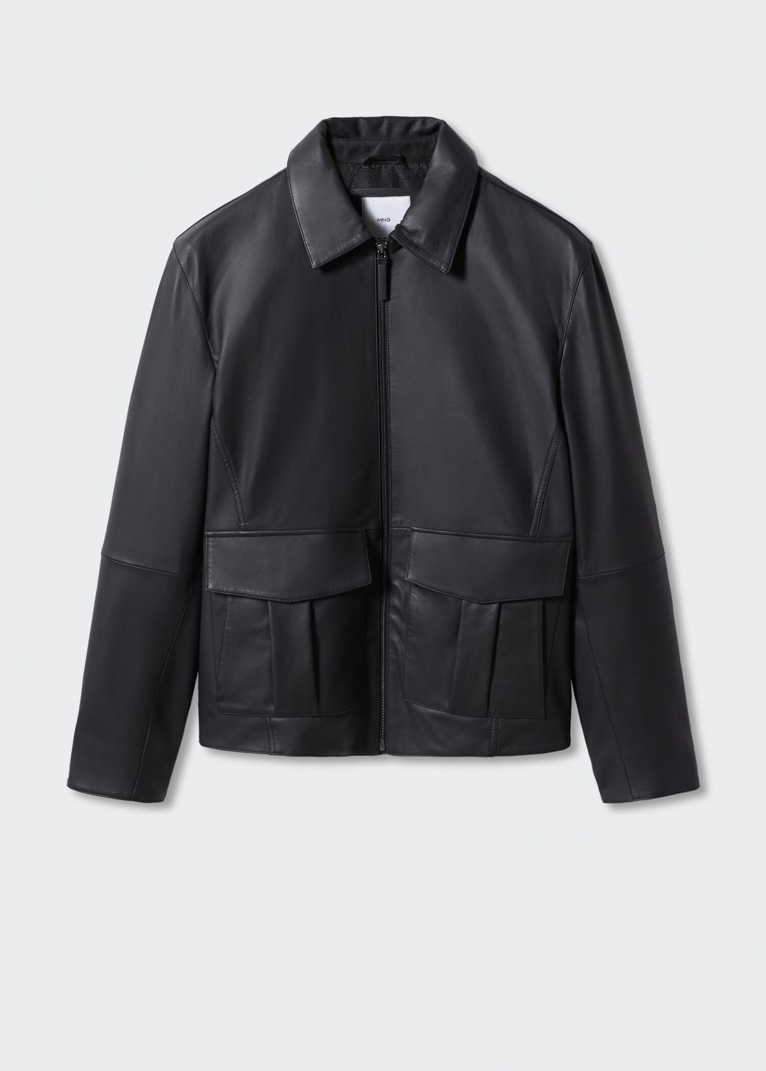 Lederjacke mit Taschen - Artikel ohne Model