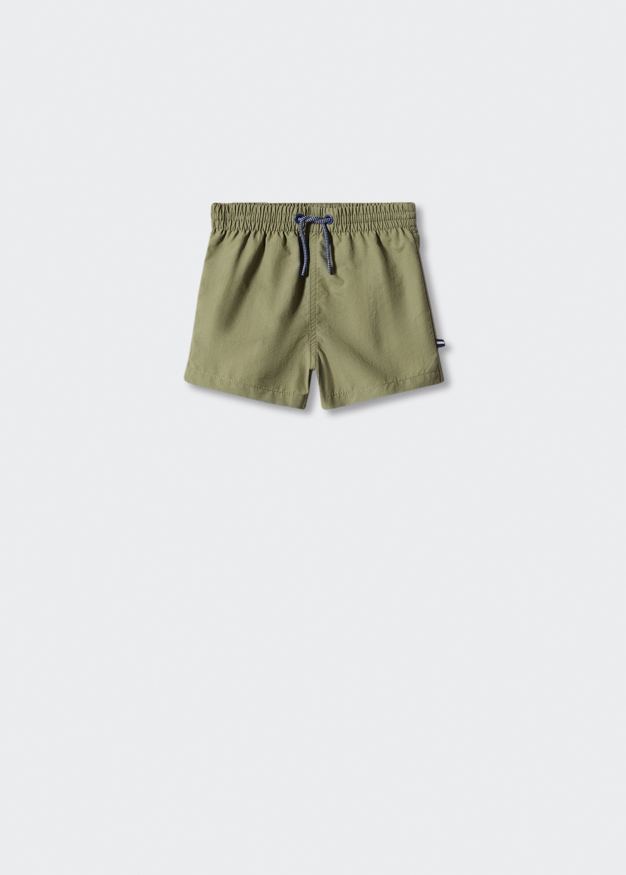 Cord plain swimming trunks - Article without model