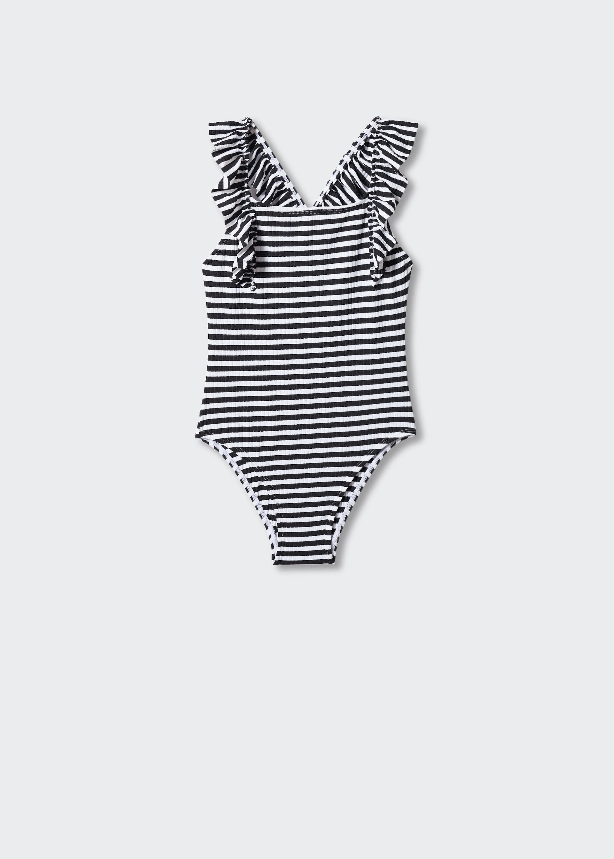 Ruffle striped swimsuit - Article without model