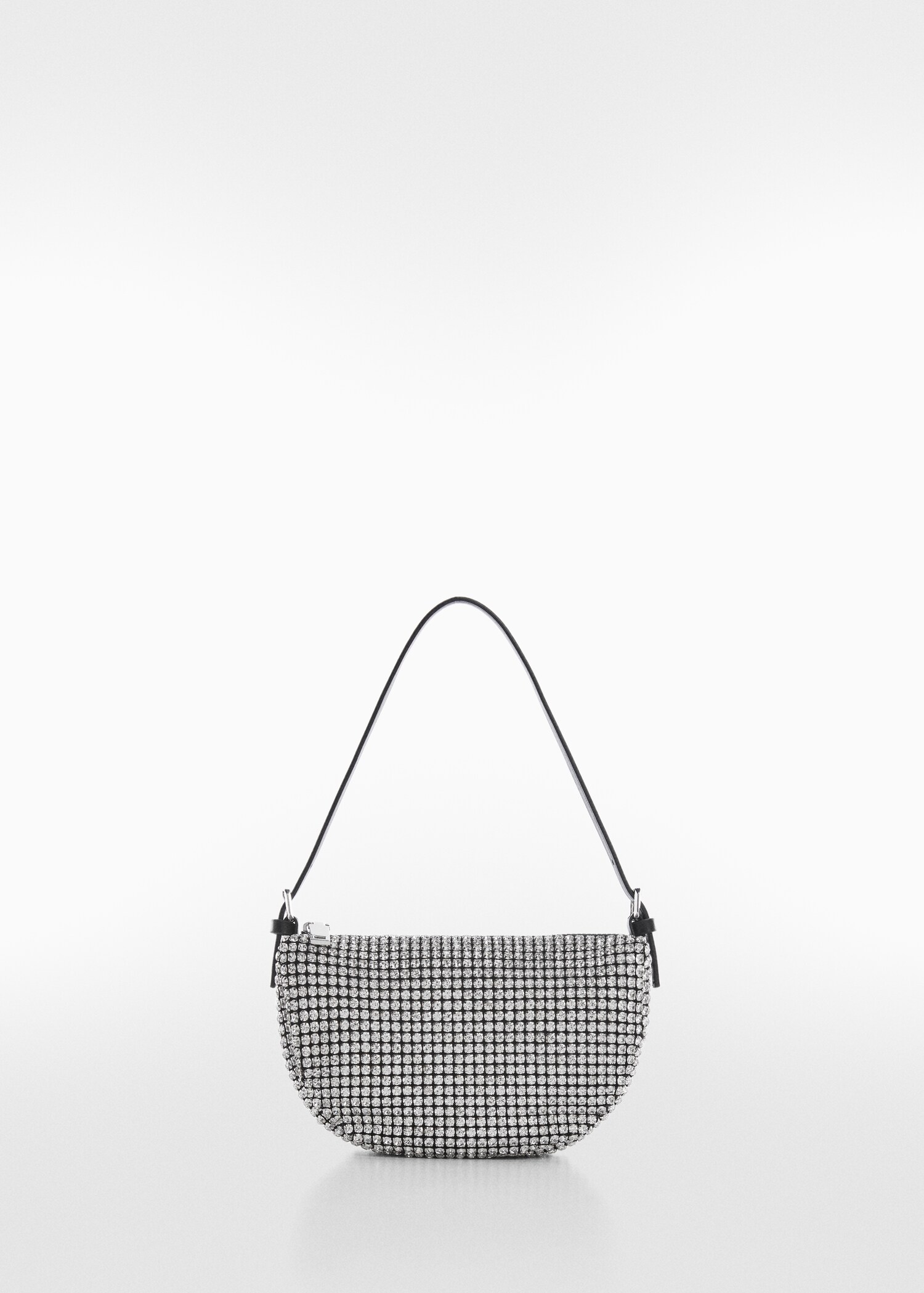 Schultertasche mit Kristallsteinen - Artikel ohne Model