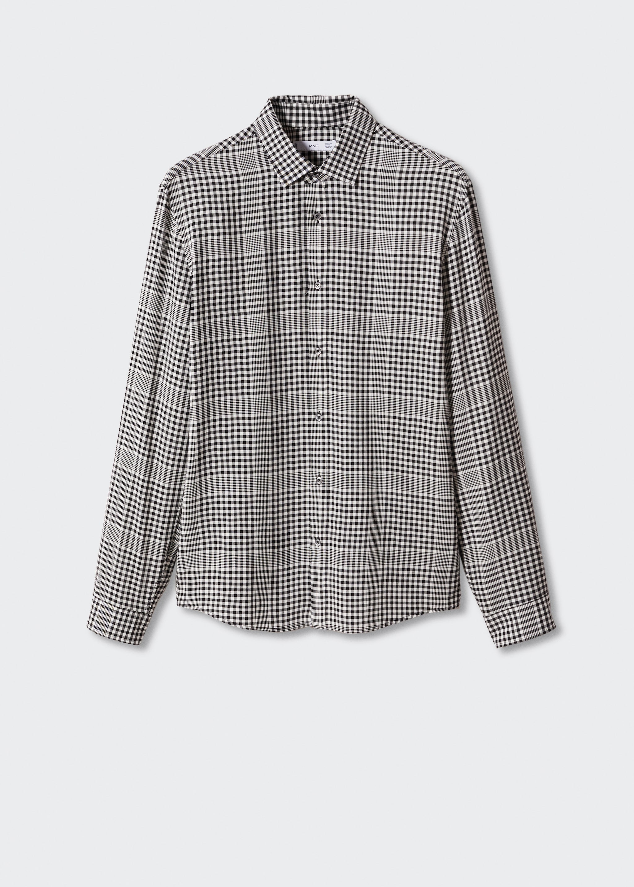 Regular-fit check shirt - Article without model