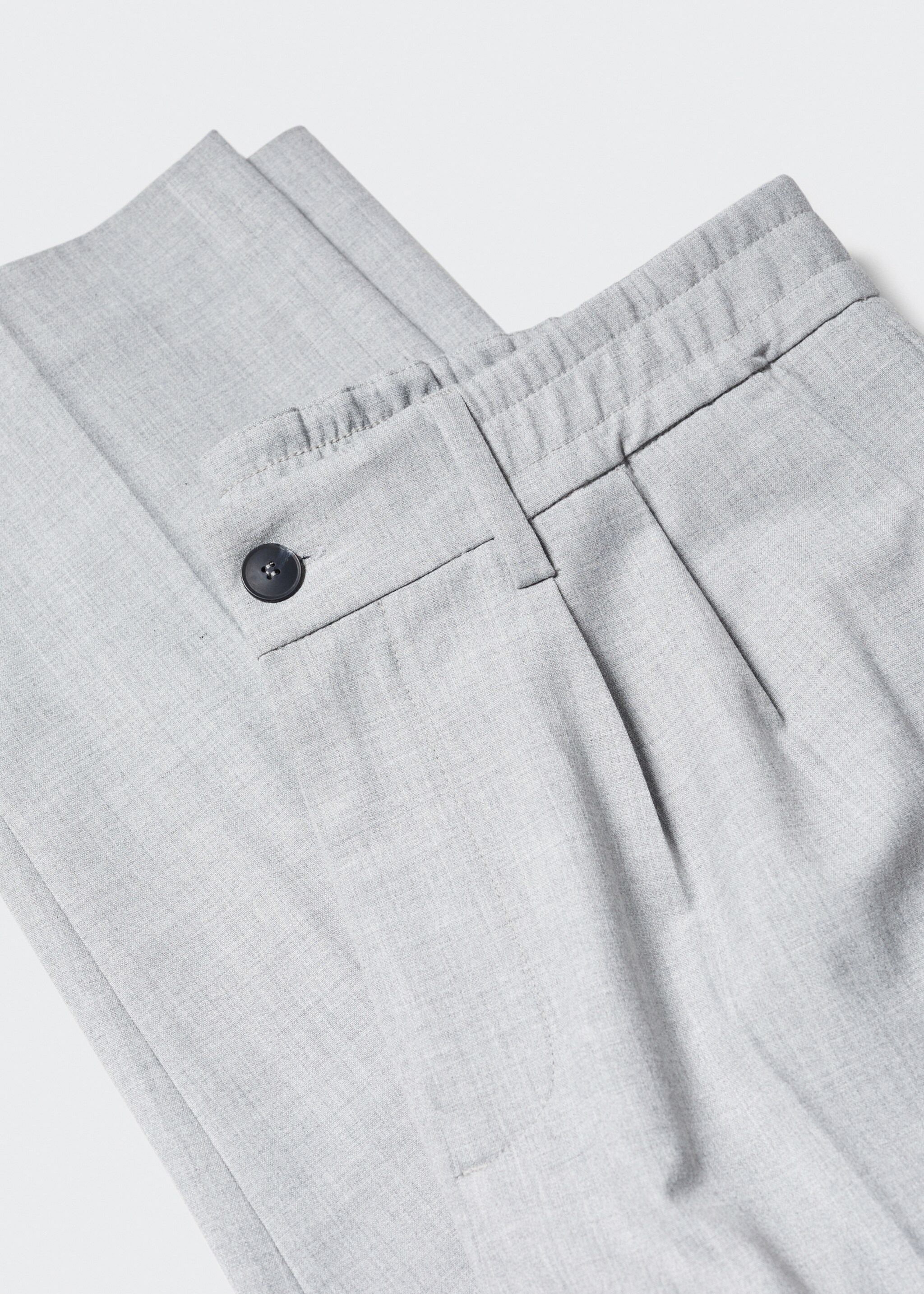 Tapered-fit cotton pants - Details of the article 8