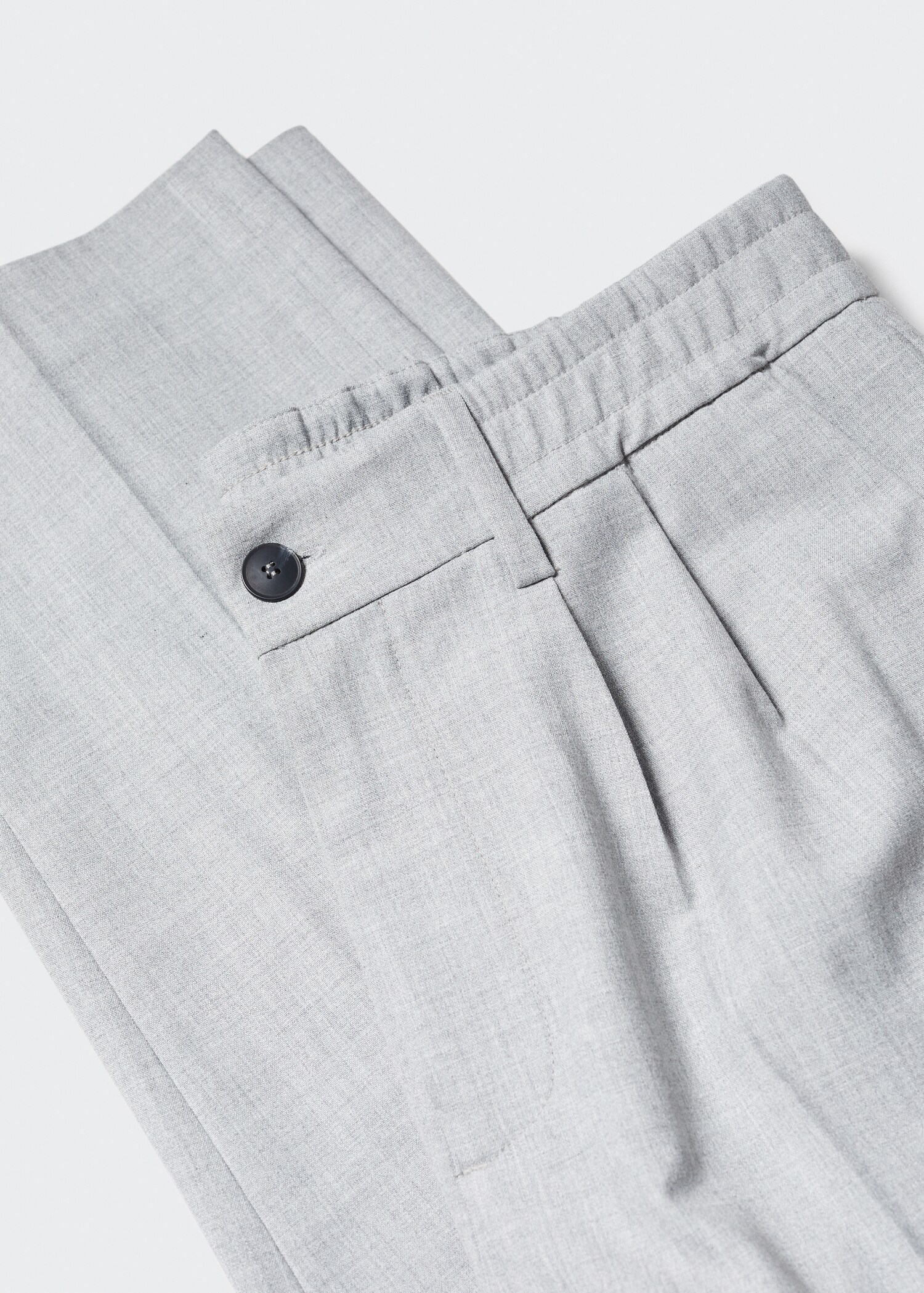 Tapered-fit cotton pants - Details of the article 8