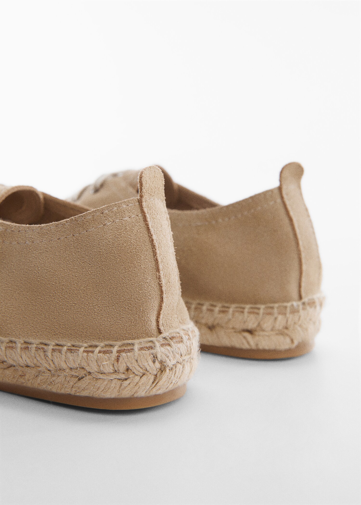 Laces suede espadrilles - Details of the article 1