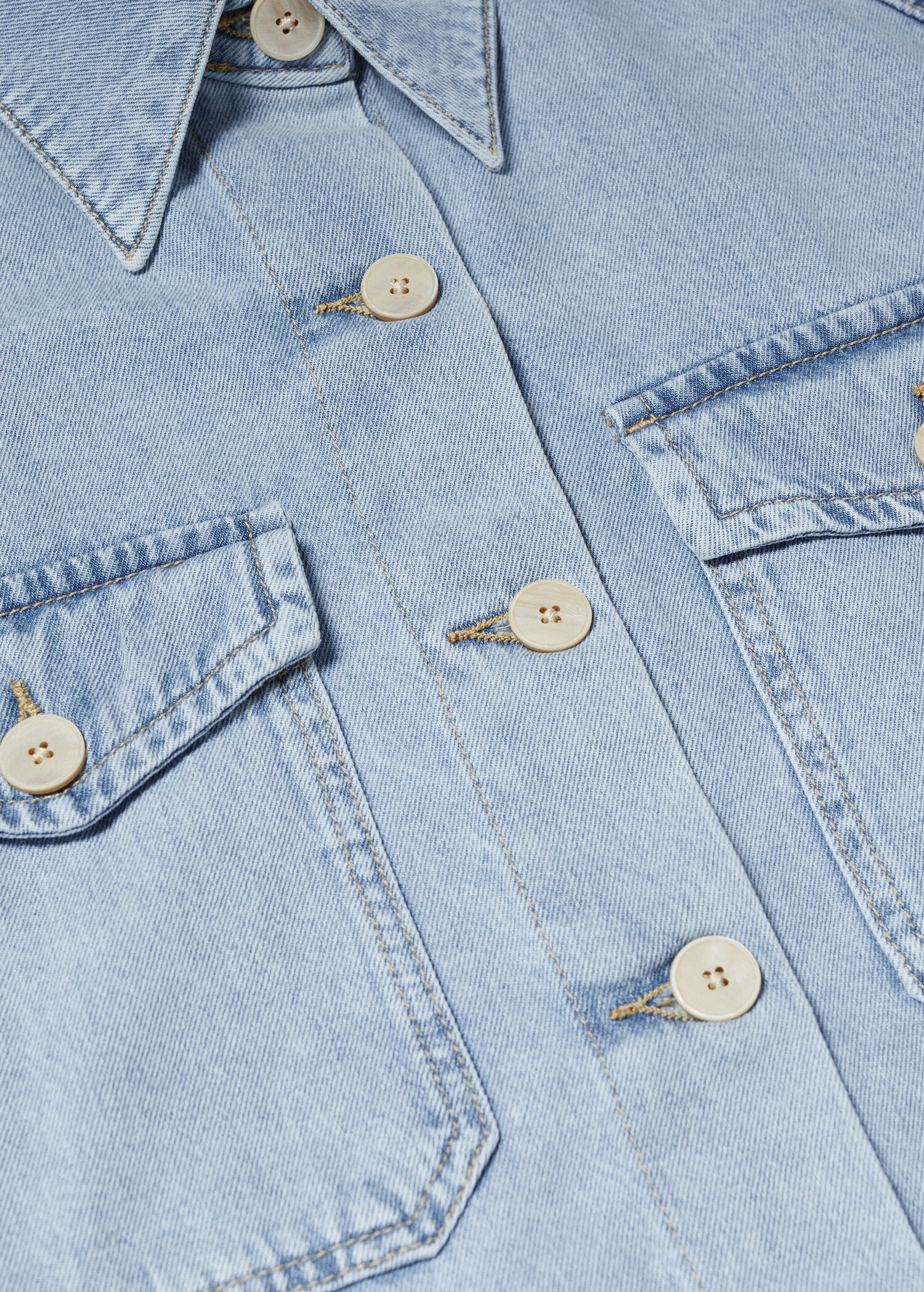 Surchemise jean oversize - Détail de l'article 8