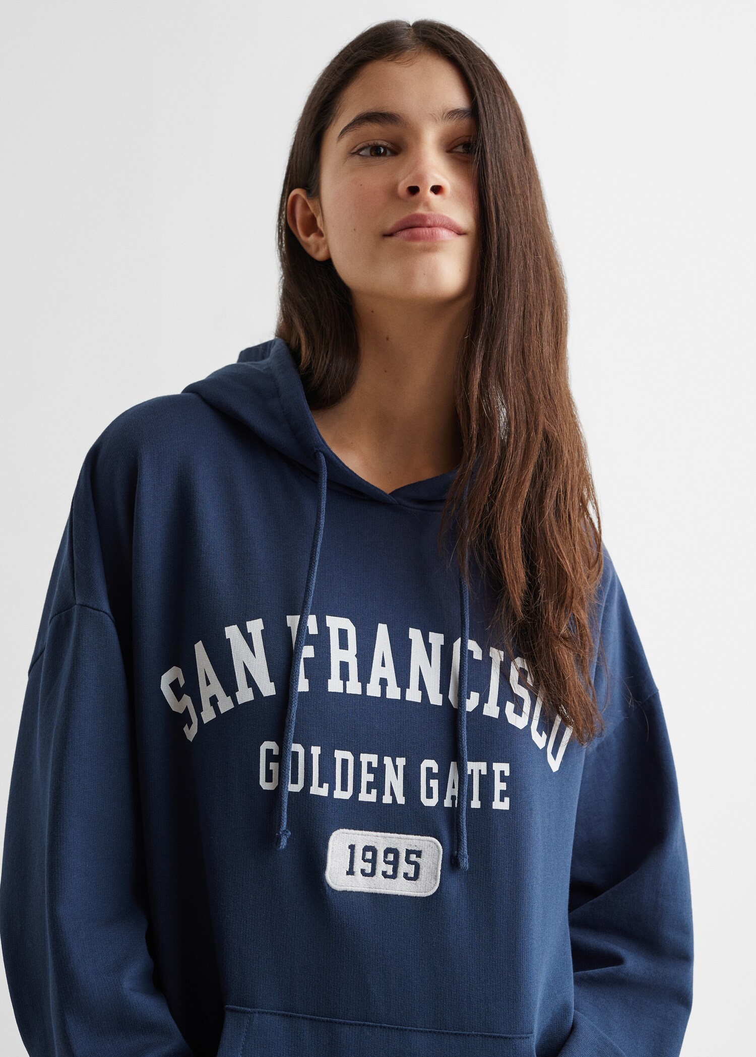Geborduurde hoodie - Detail van het artikel 1