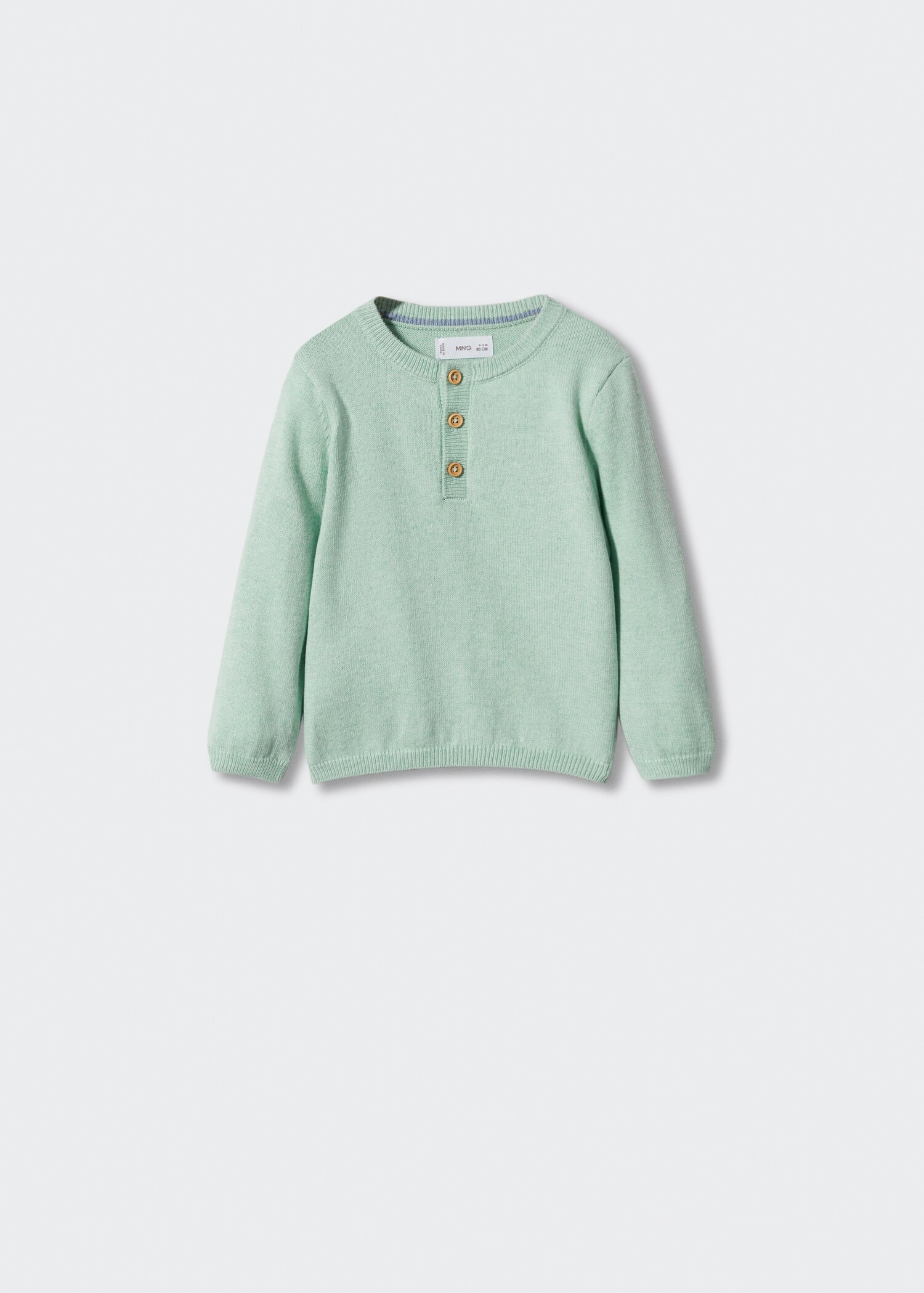 Pullover bottoni - Articolo senza modello