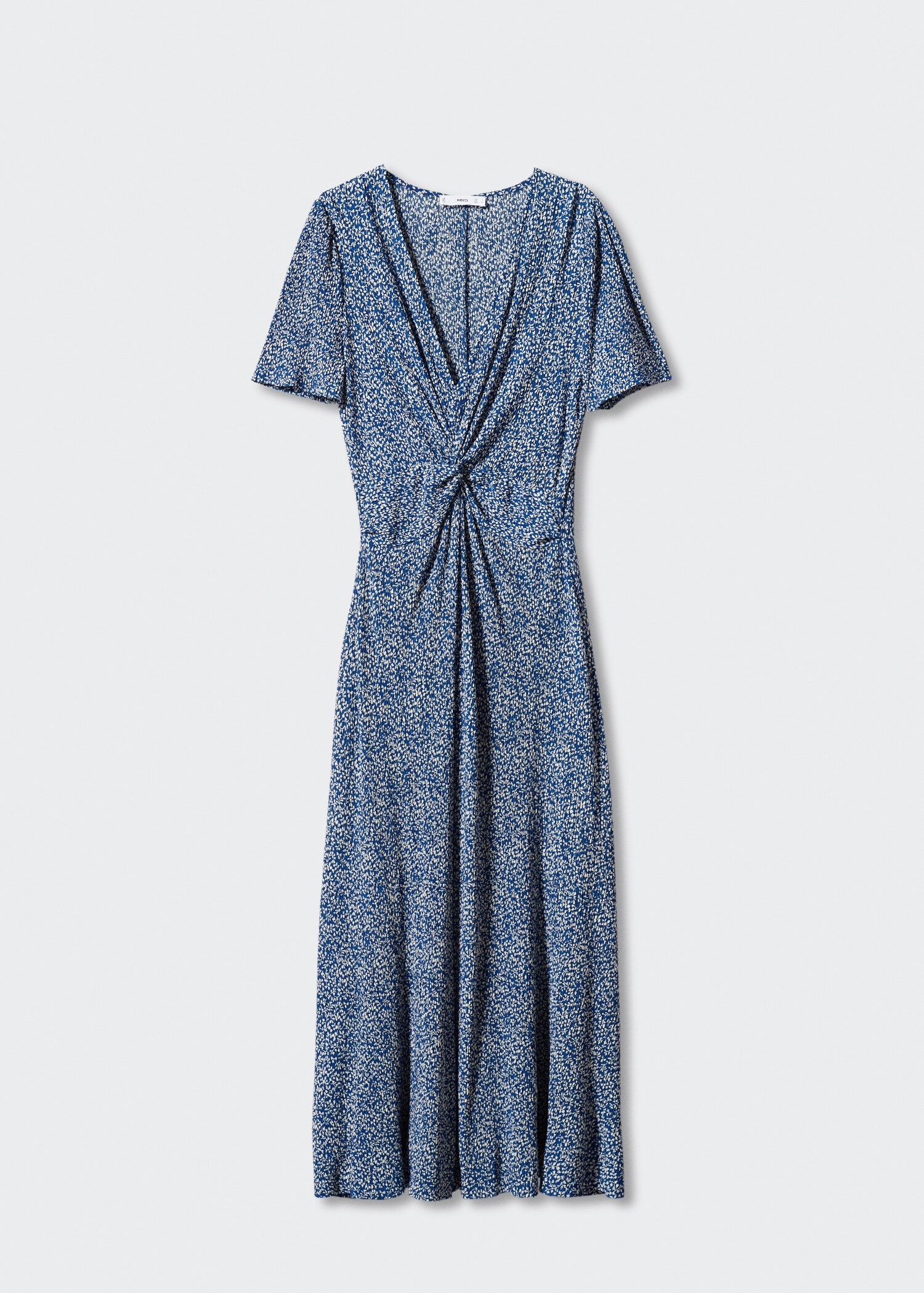 Textured printed dress - Article without model