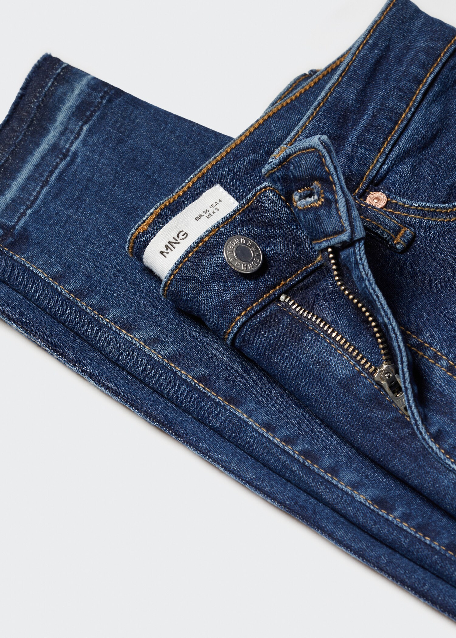High-rise skinny jeans - Details of the article 8